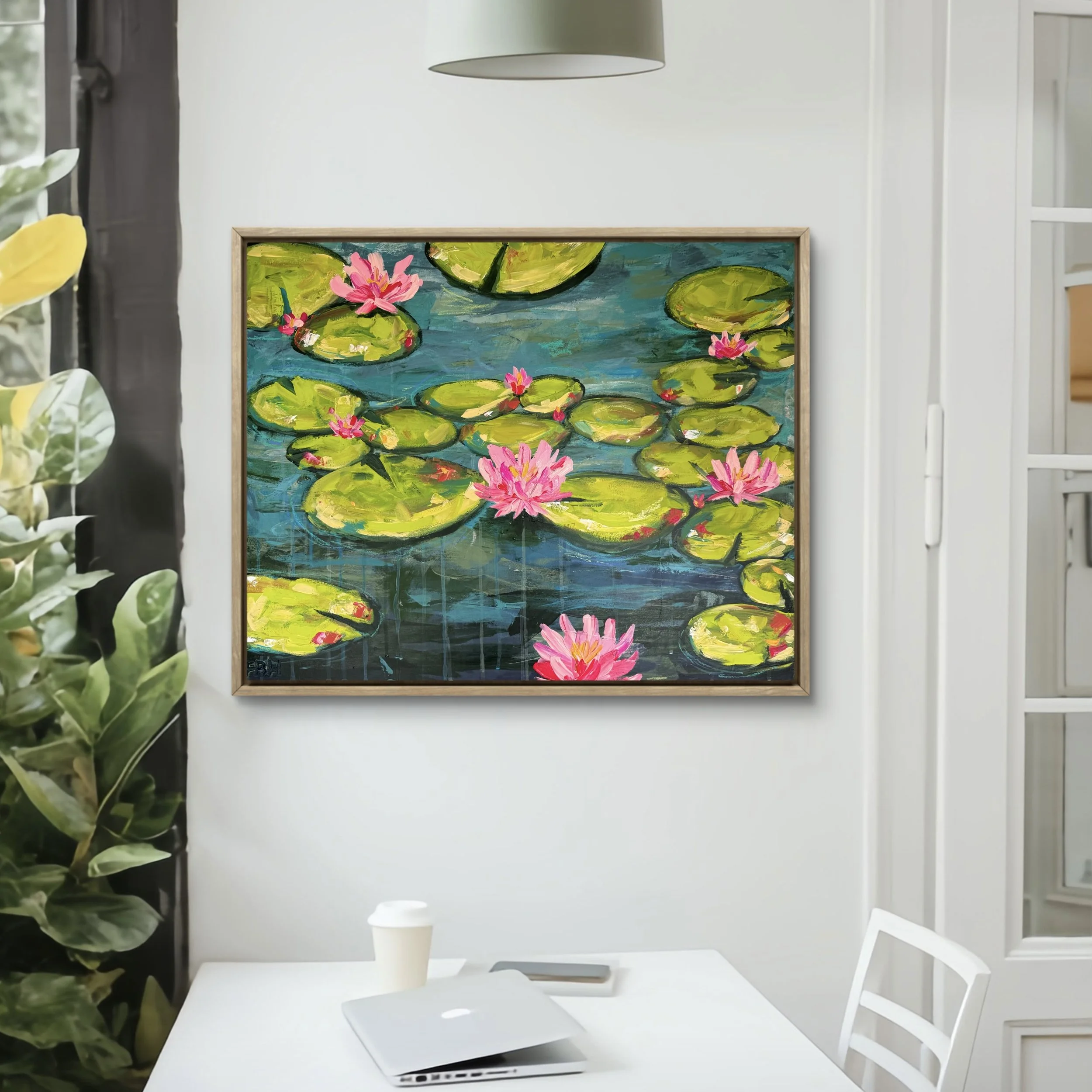 Lily Field in Teal_Framed Sample.jpg