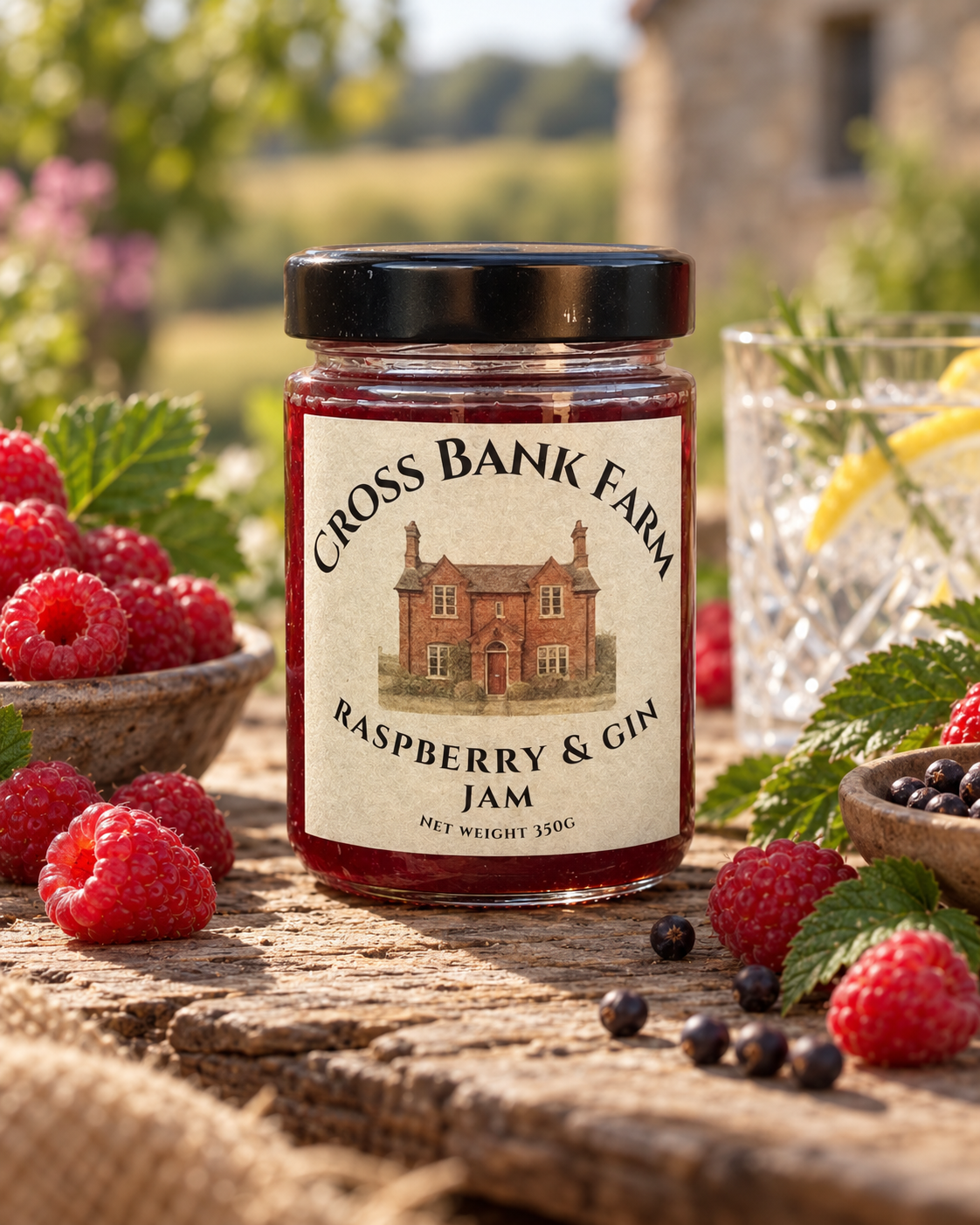 Raspberry & Gin Jam