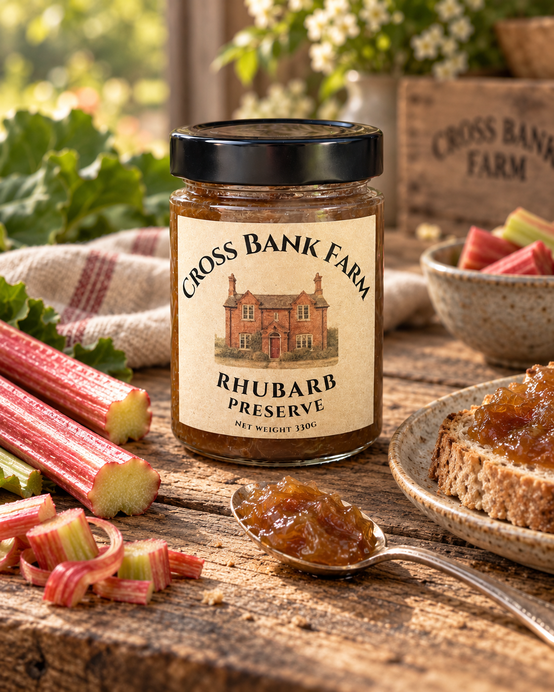 Rhubarb Preserve