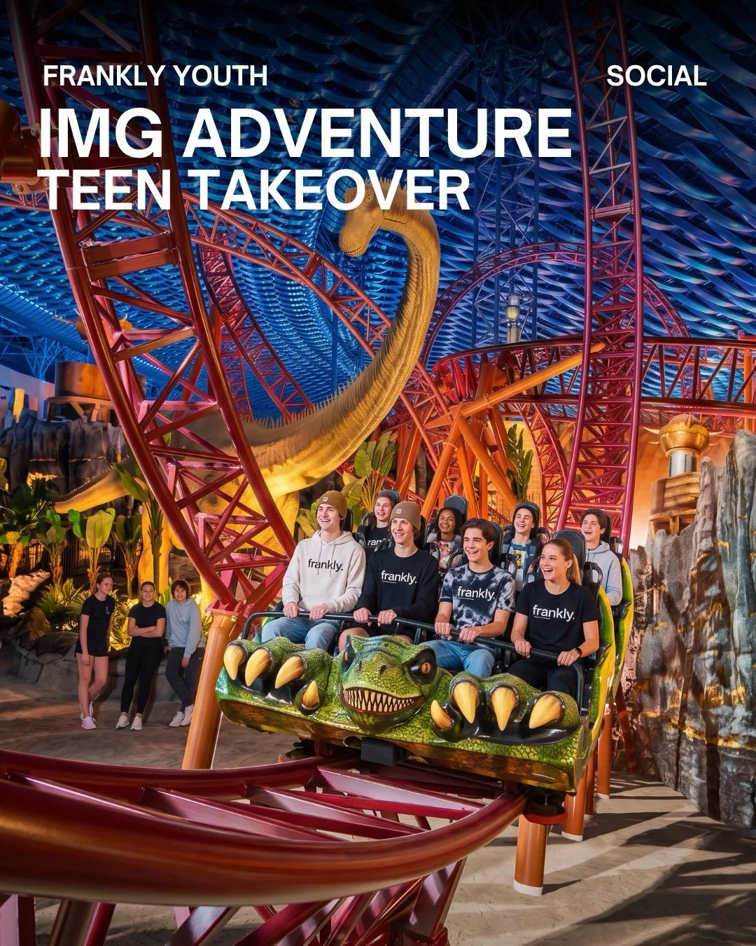 🚨 THE FINAL SUMMER SOCIAL WITH FRANKLY 🚨

🎢 LET&rsquo;S GO TO IMG! 🎢

Summer&rsquo;s about to go out with a BANG. This is it &mdash; the last hurrah, the grand finale, the one you do NOT want to miss. 🔥

We&rsquo;re taking over IMG Worlds of Adv