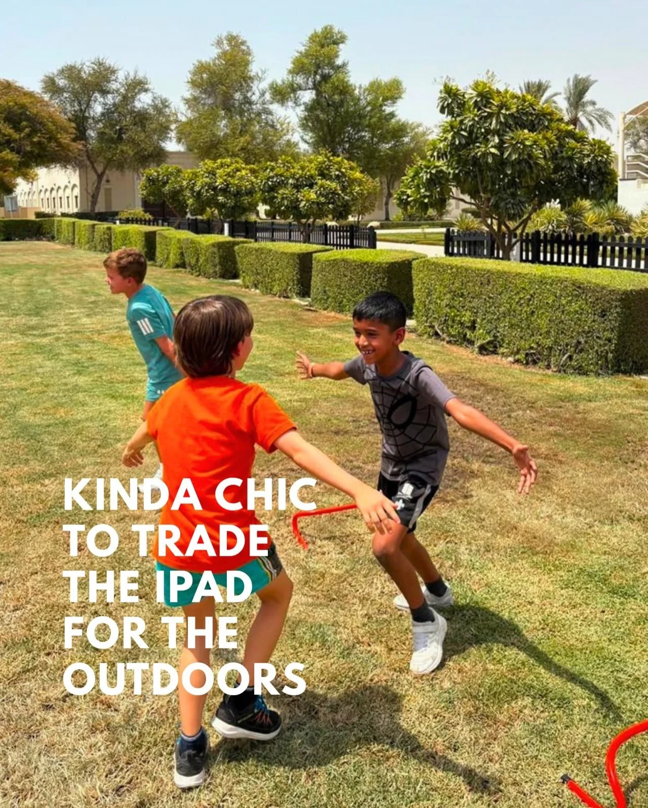 Kinda chic to send the kids to camp to make new best friends, and have them say &ldquo;can I go back tomorrow?&rdquo;

Kinda chic to swap screens for sunshine, crafting stations, and passport-stamp adventures around the world &mdash; all before lunch