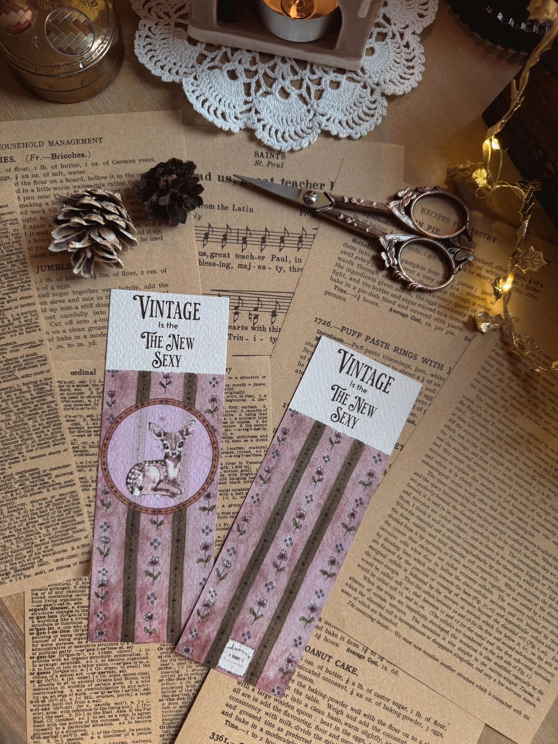 Marque page Vintage is the new Sexy