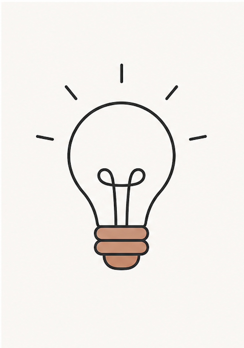 Illustration representing creativity and new ideas