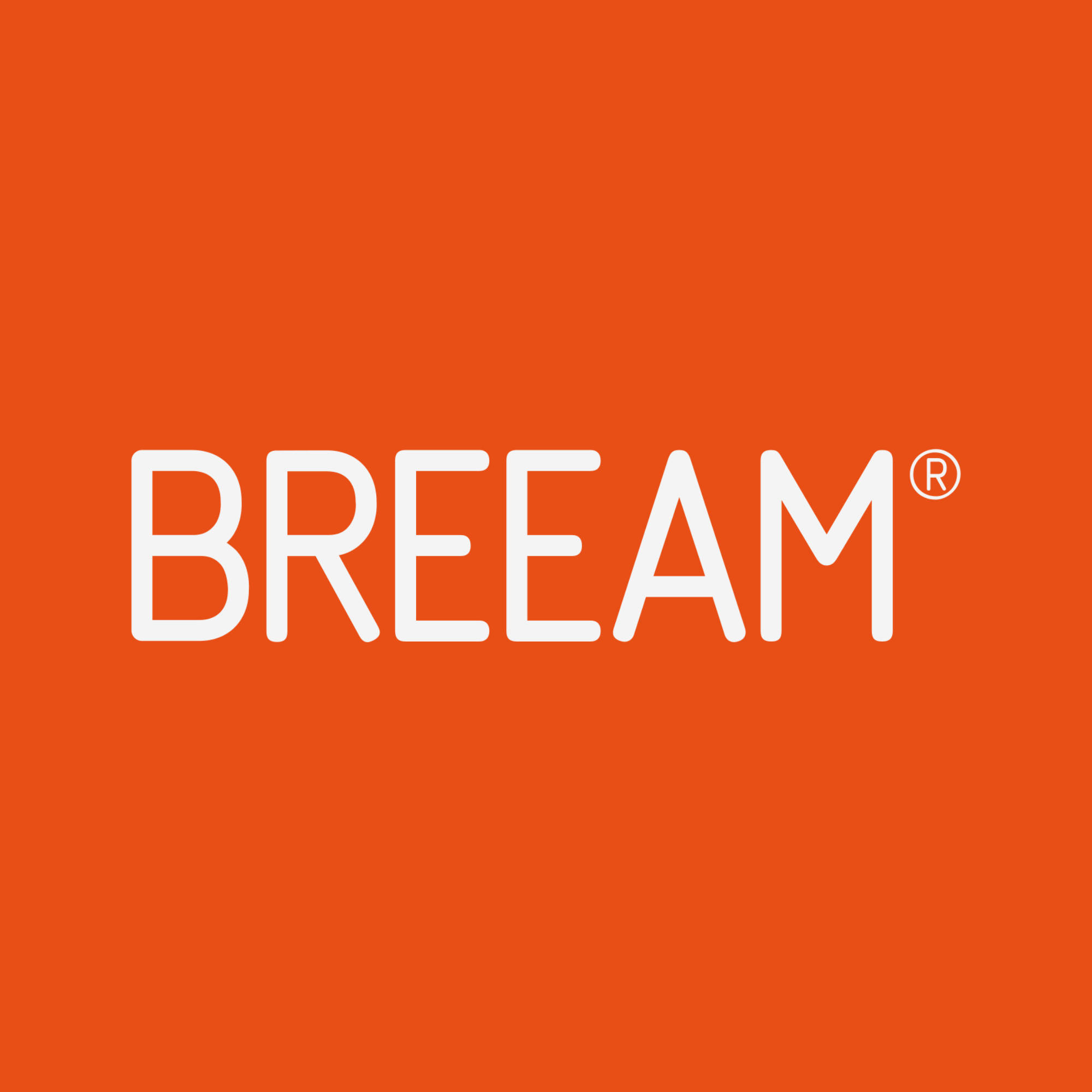 Logo de la marque BREADREAM sur un fond orange