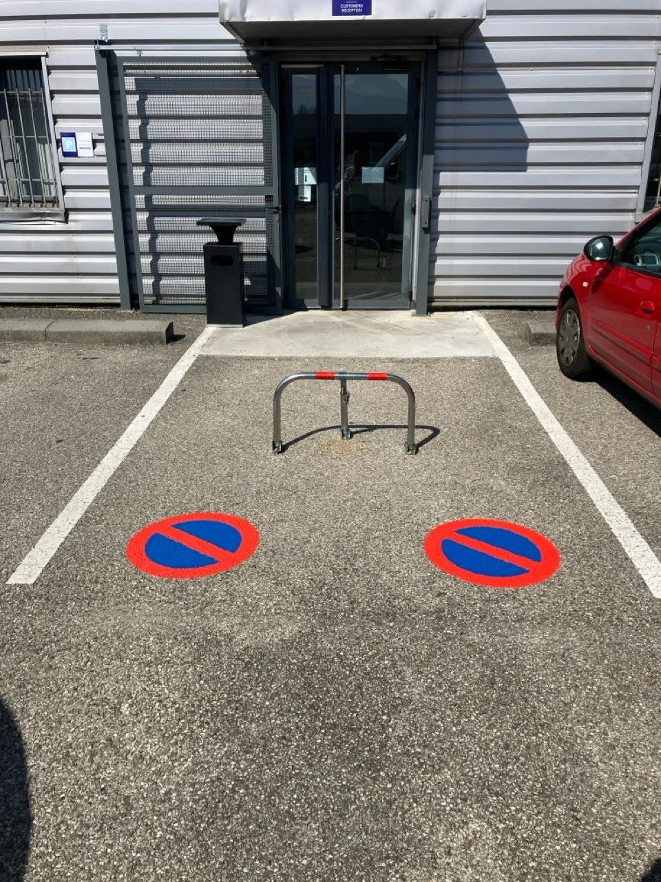 Marquage interdit de stationner