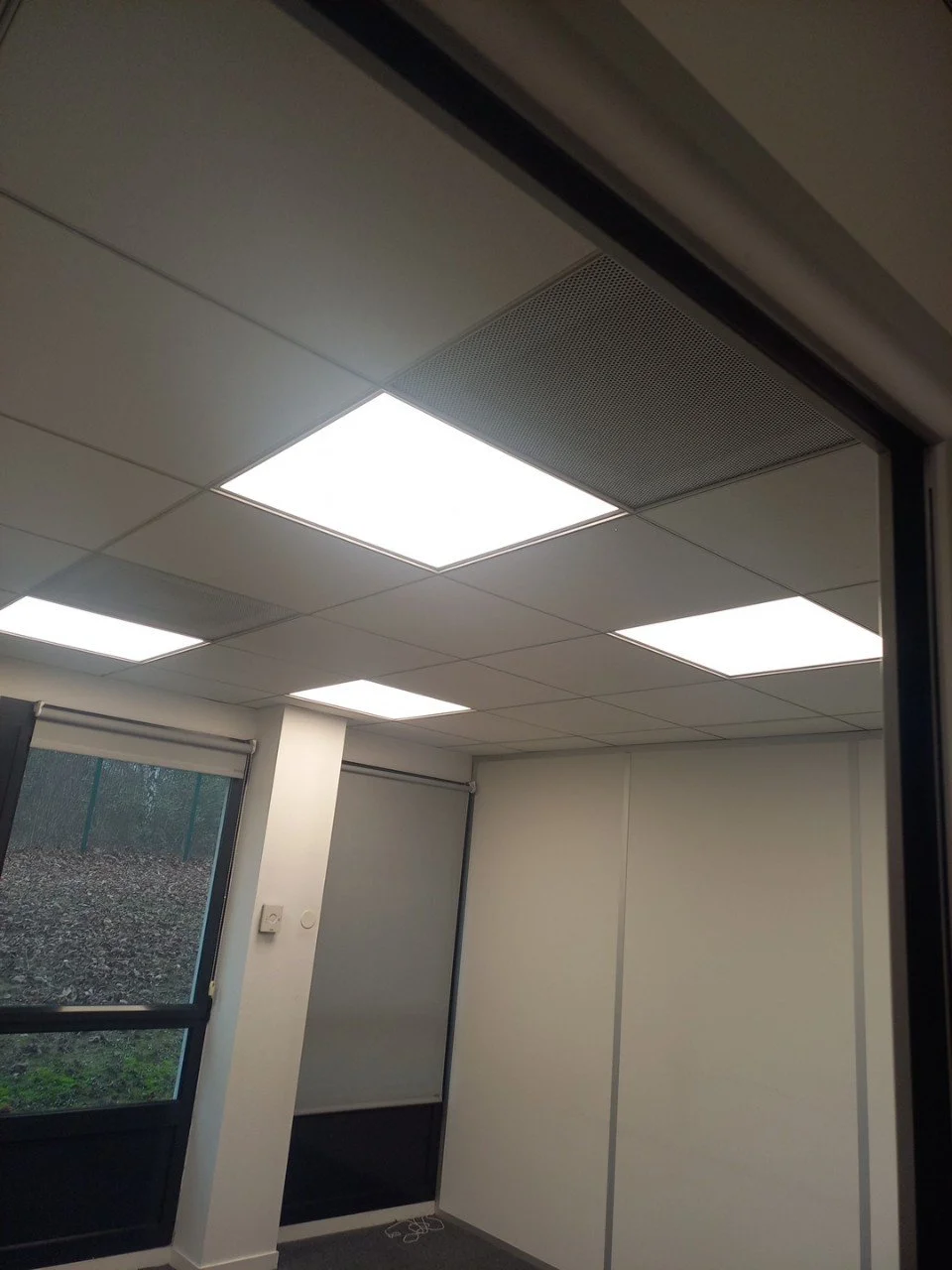 Relamping de x40 dalles LED