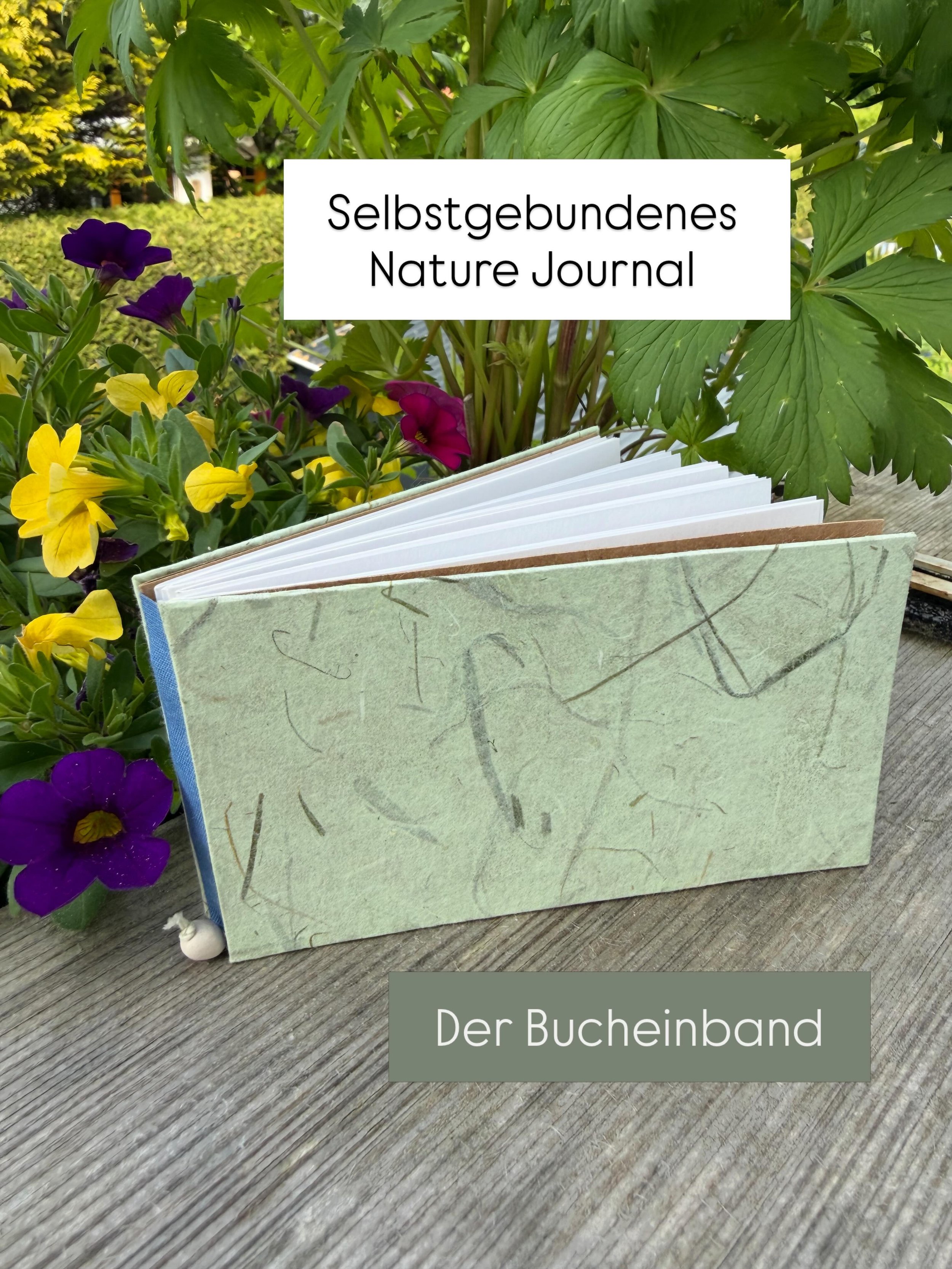 Beim &bdquo;Nature Journaling im S&uuml;den&ldquo;-Treffen in Grafrath habe ich bei einem coolen Workshop von der lieben Vroni @vroni_am_werkeln und der lieben Evy @liebedienatur.de mitgemacht. Wir haben unser eigenes Nature Journal Kit hergestellt u
