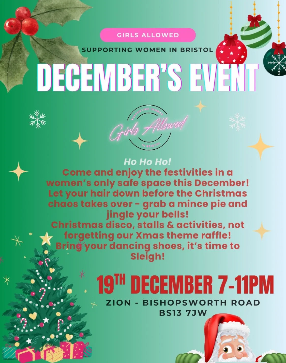 Girls Allowed Christmas Event