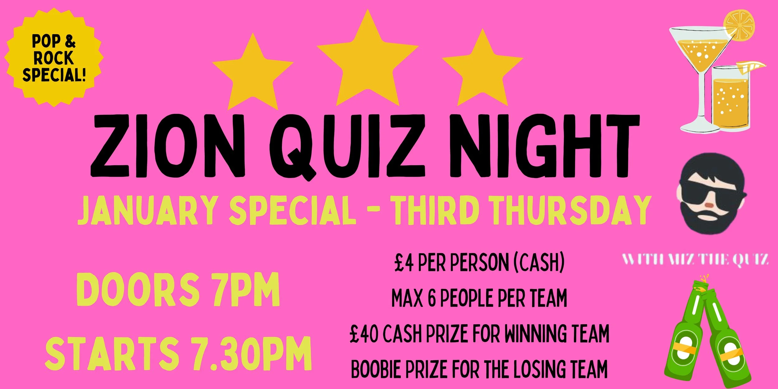 Zion Quiz POP & ROCK Special