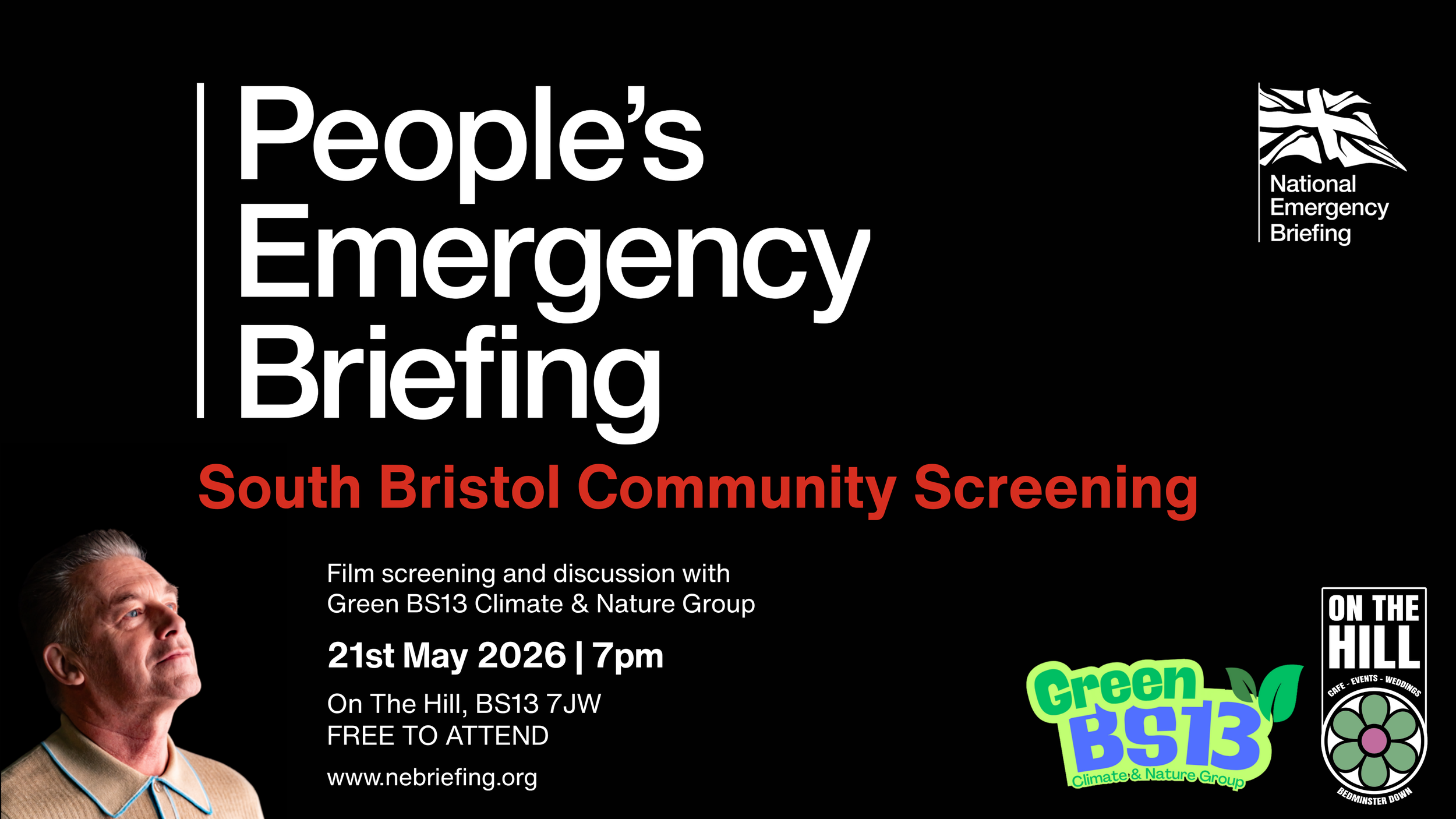 People's Emergency Briefing Film Screening &amp; Green BS13 Meeting