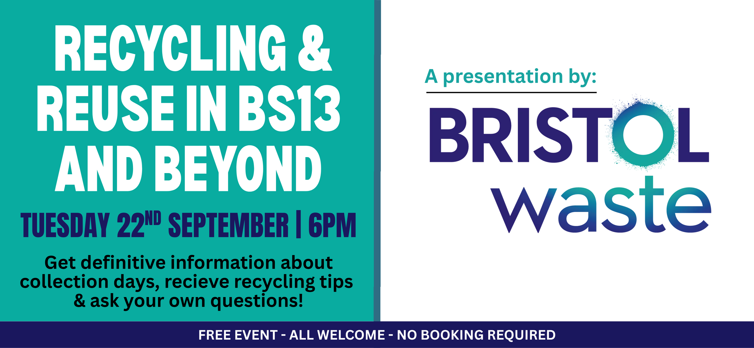 Bristol Waste Information Talk