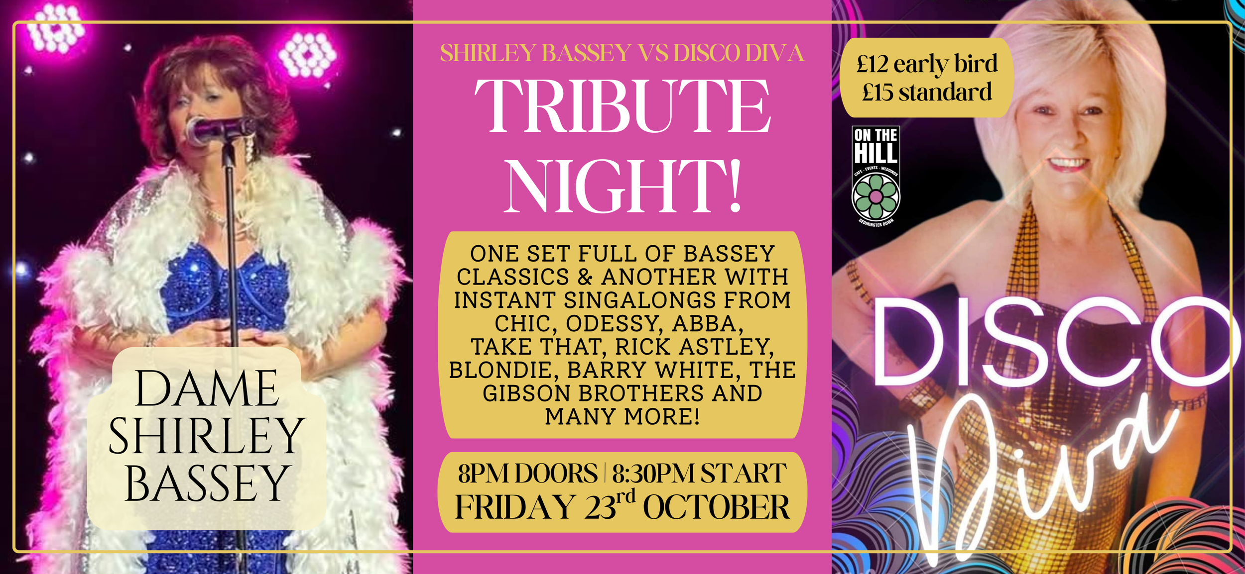 Shirley Bassey & Disco Diva Tribute Night