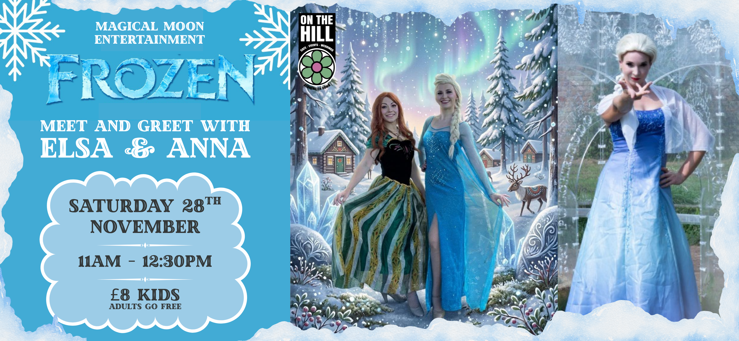 Frozen Princess Party with Elsa & Anna!