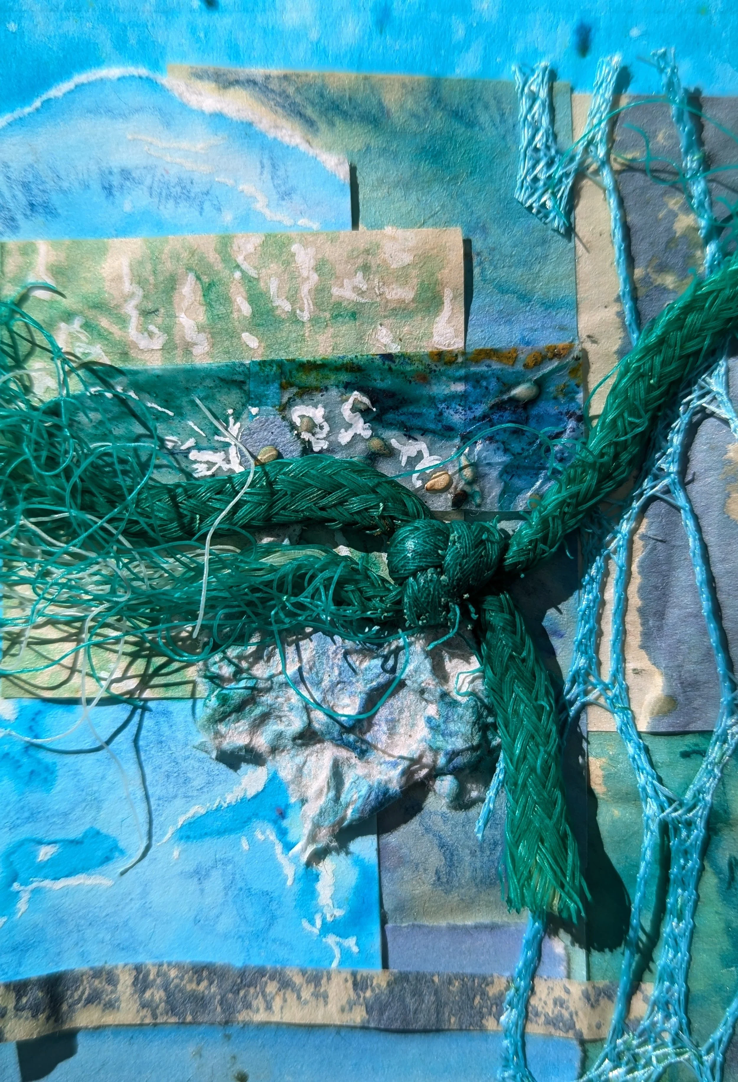 Detail of Sea Collage