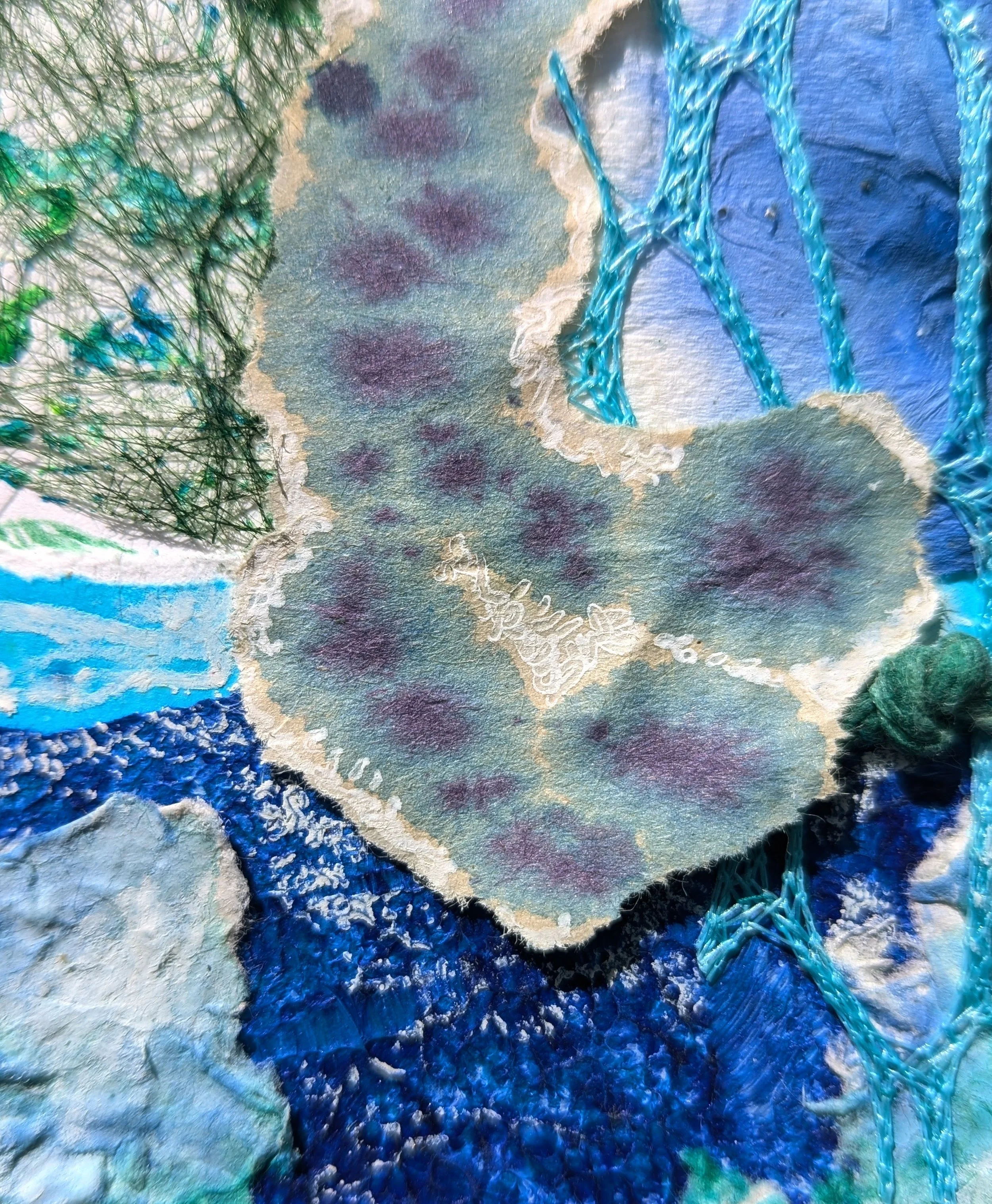 Detail of Sea Collage