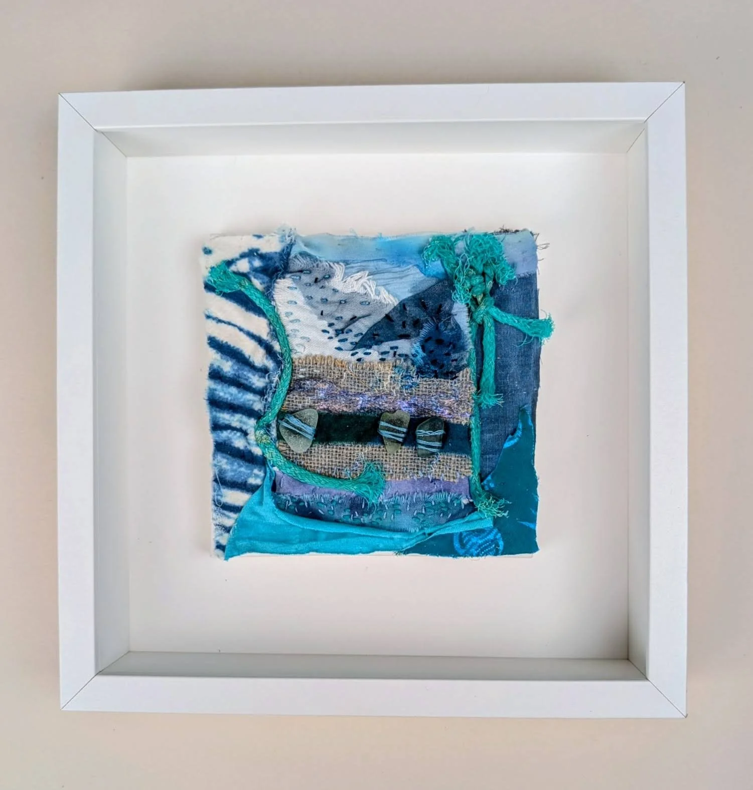 Tied Treasure.      30cm x 30cm