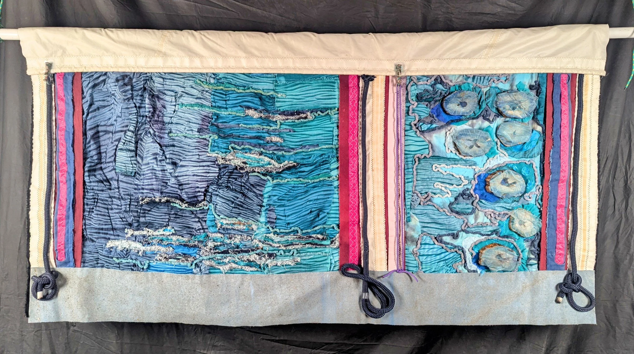 Into the Shallows.       215cm x 86cm              SOLD