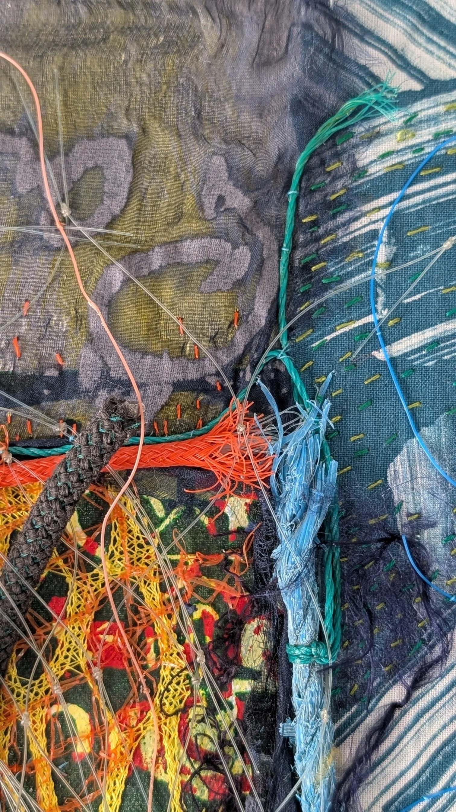 Detail of Tryptic of the Sea I