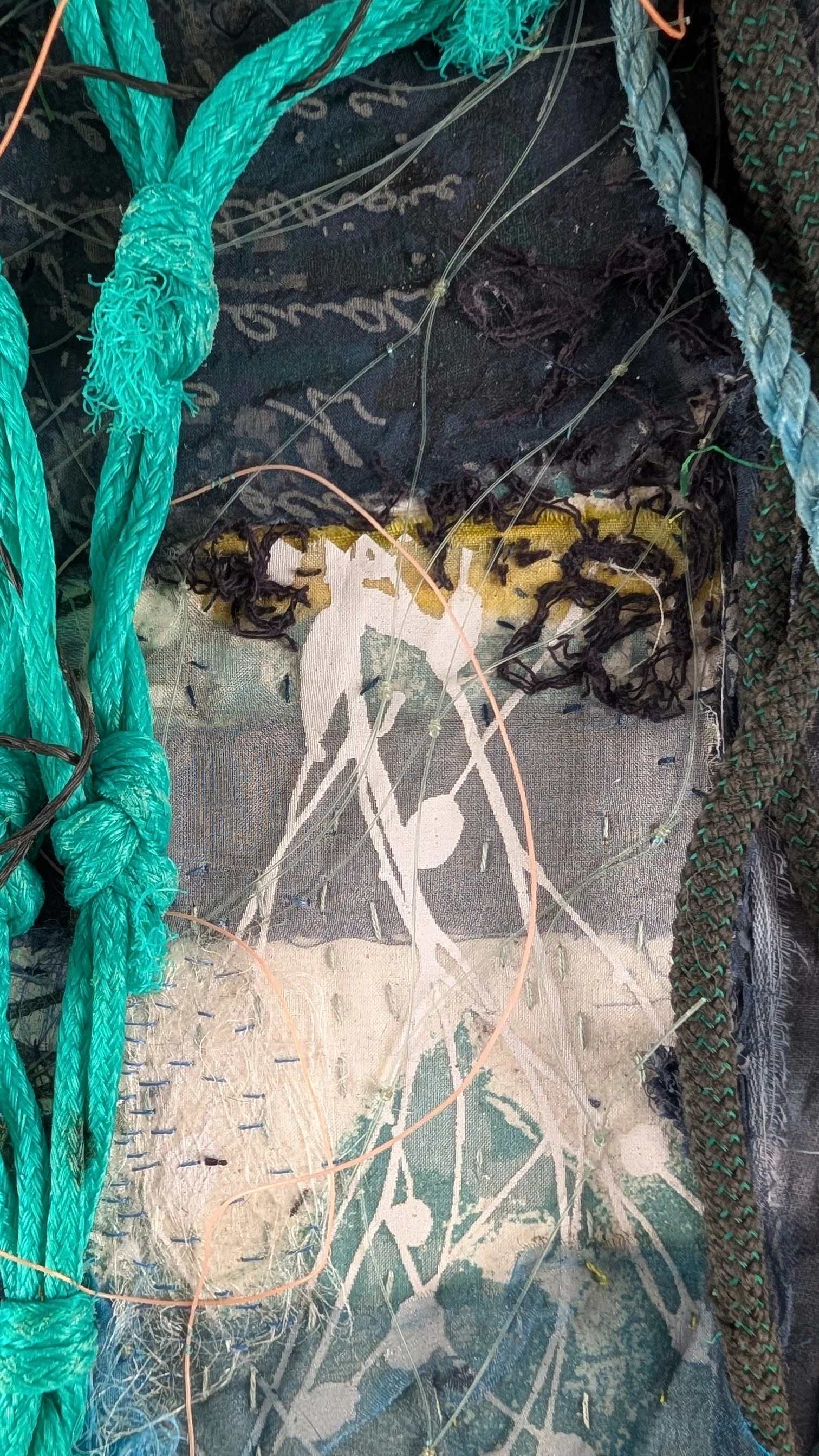 Detail of Triptych of Sea II   