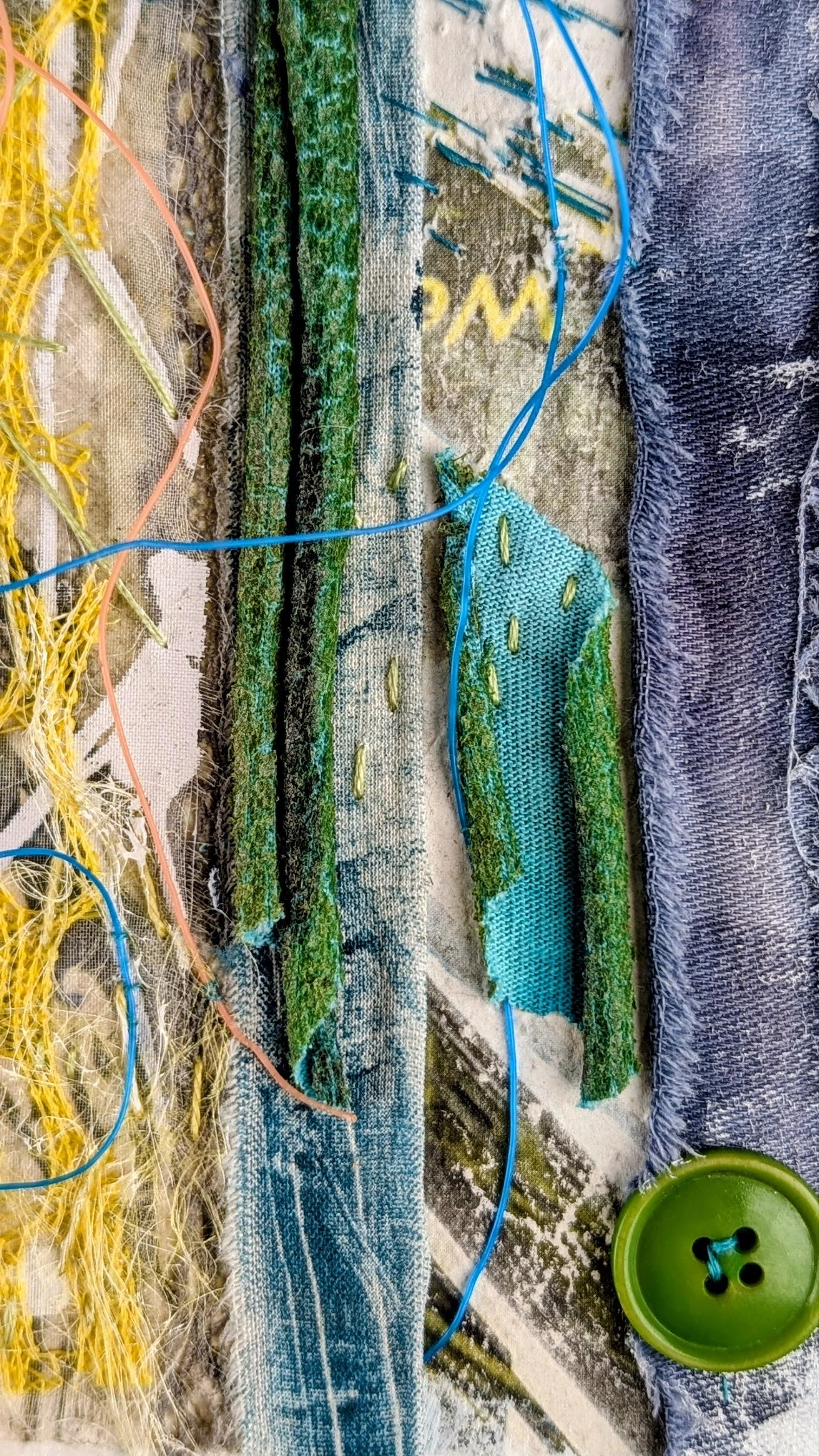 Detail of Triptych of Sea III   