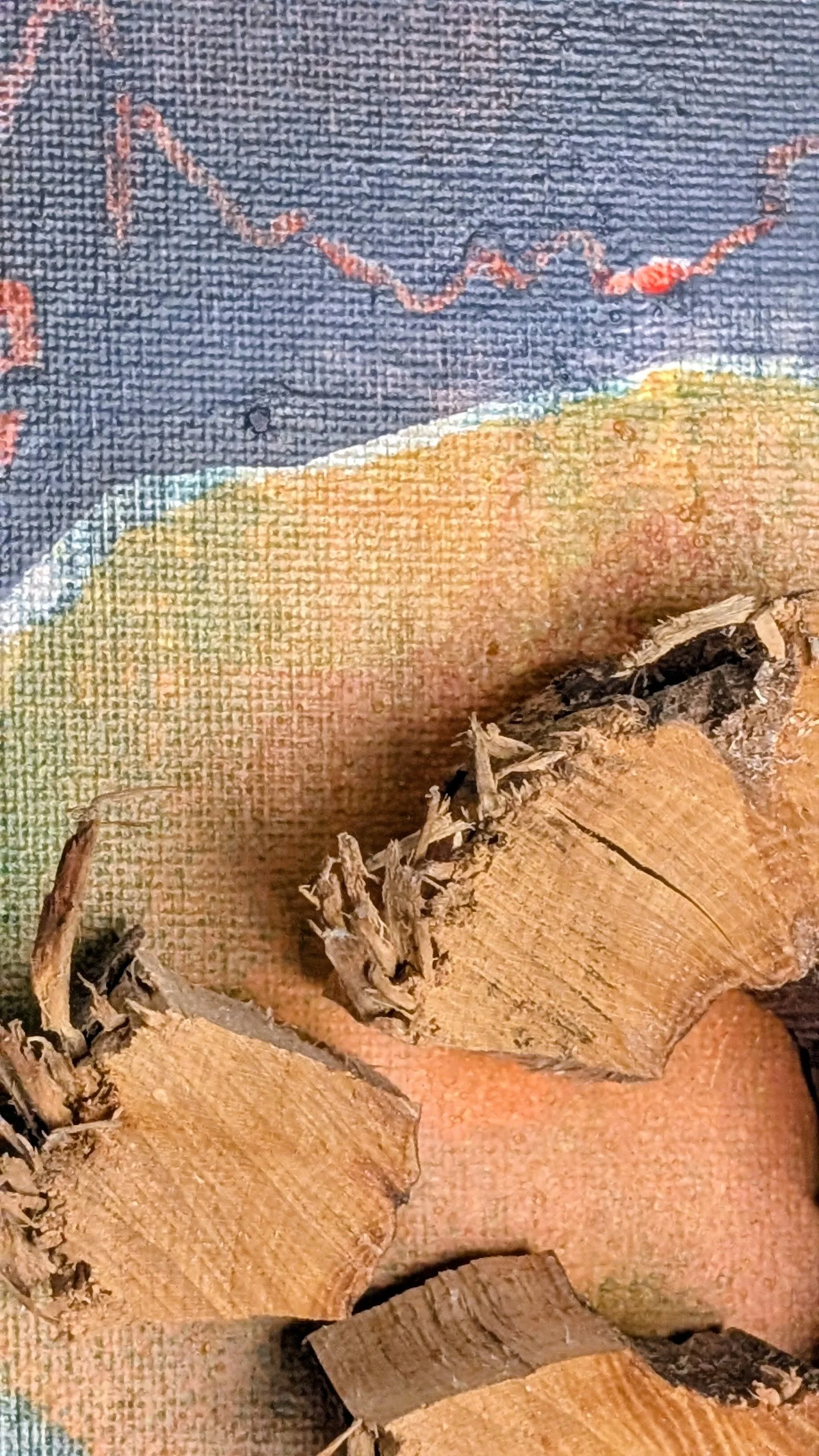 Detail of Cracked