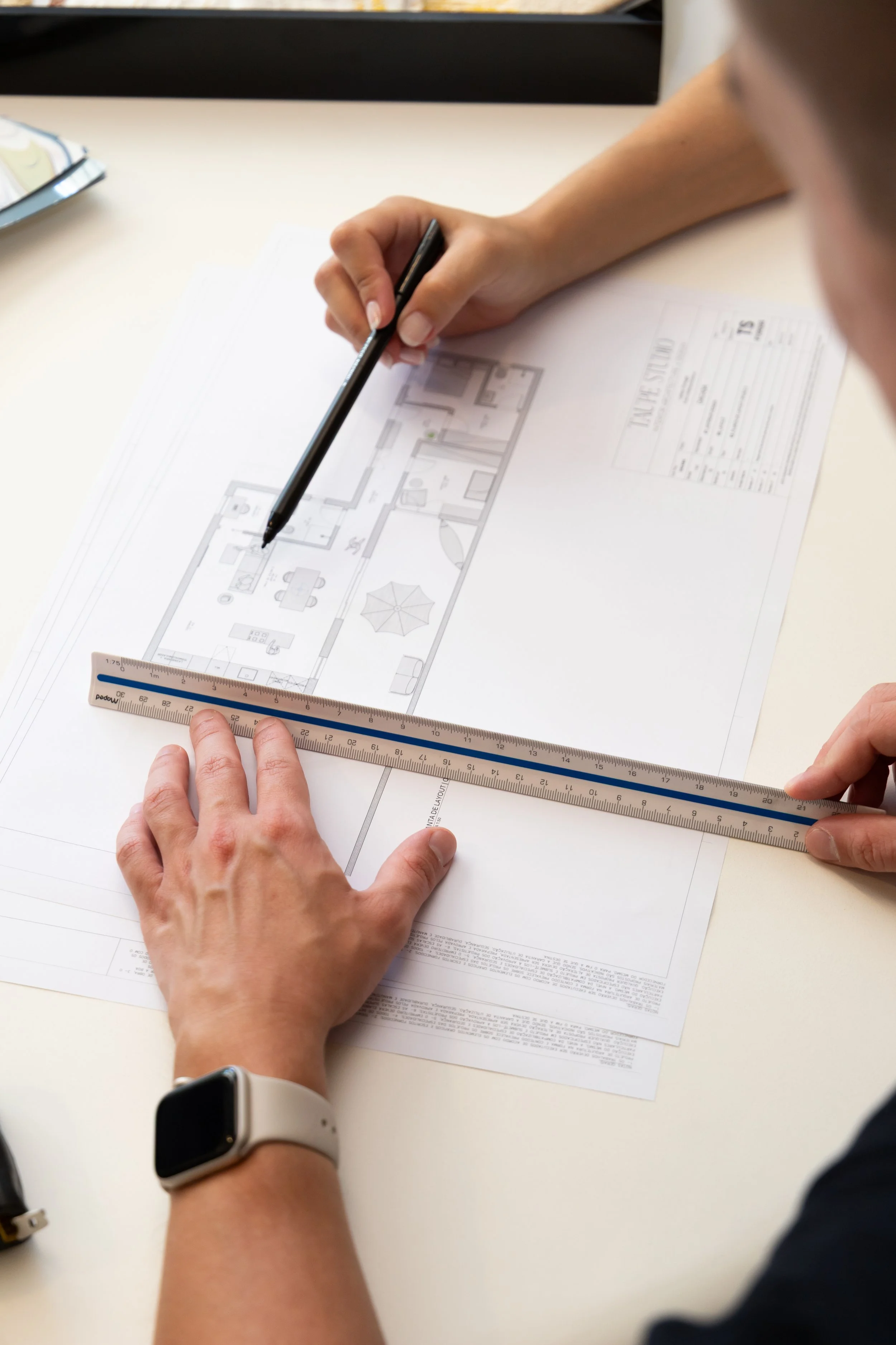 Análise de planta técnica no desenvolvimento de projeto de interiores residencial