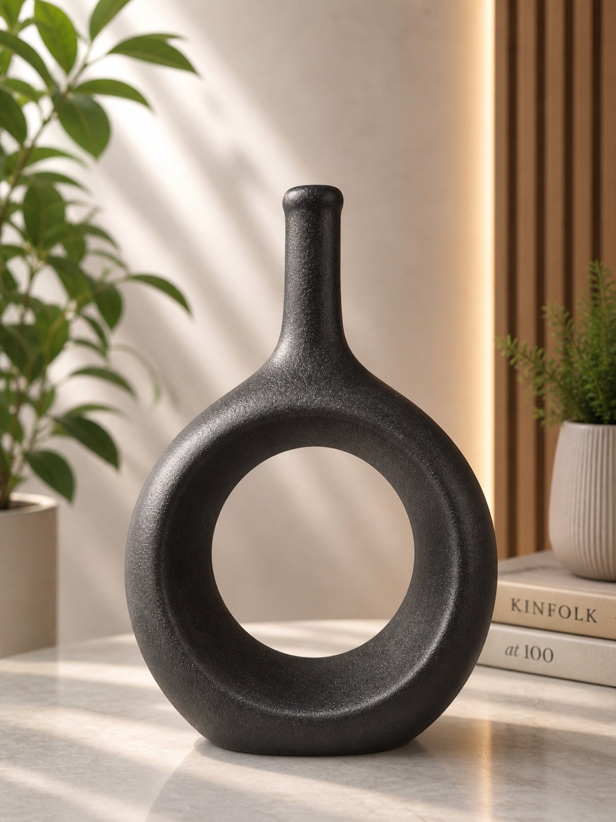 Modern Circular Art Vase
