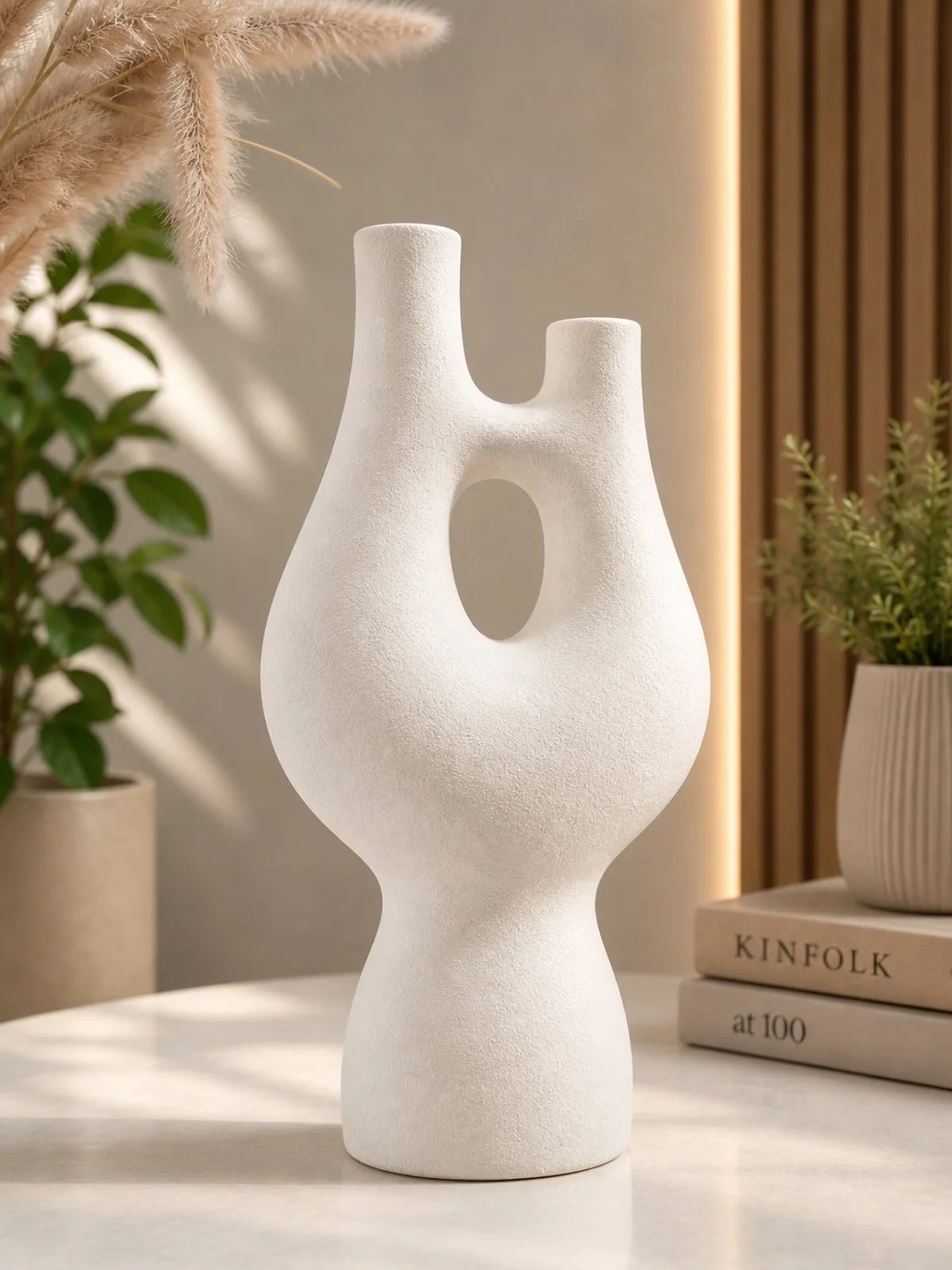 Abstract Ceramic Sculpture Decor