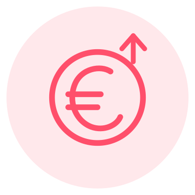 Marketing budget growth icon - MarkGo cost-effective strategy