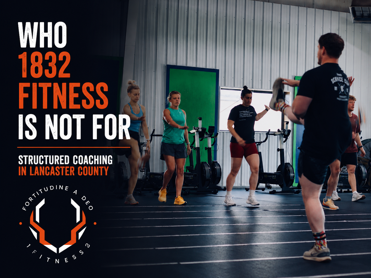 Who 1832 Fitness Is Not For: Why Structure, Discipline, and Accountability Matter