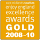 Winner Best Self-Catering in East Midlands Gold Award 2008-10