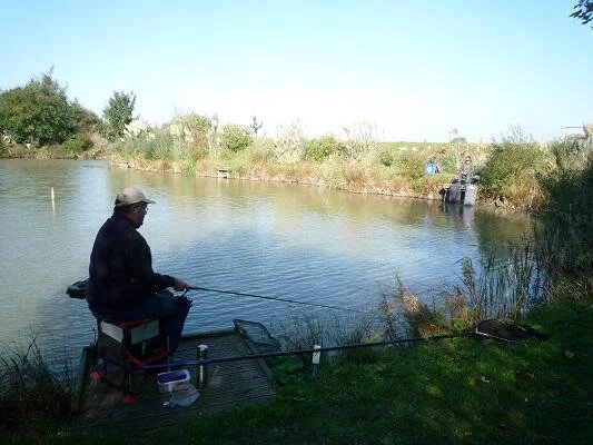 Fishing at the lake