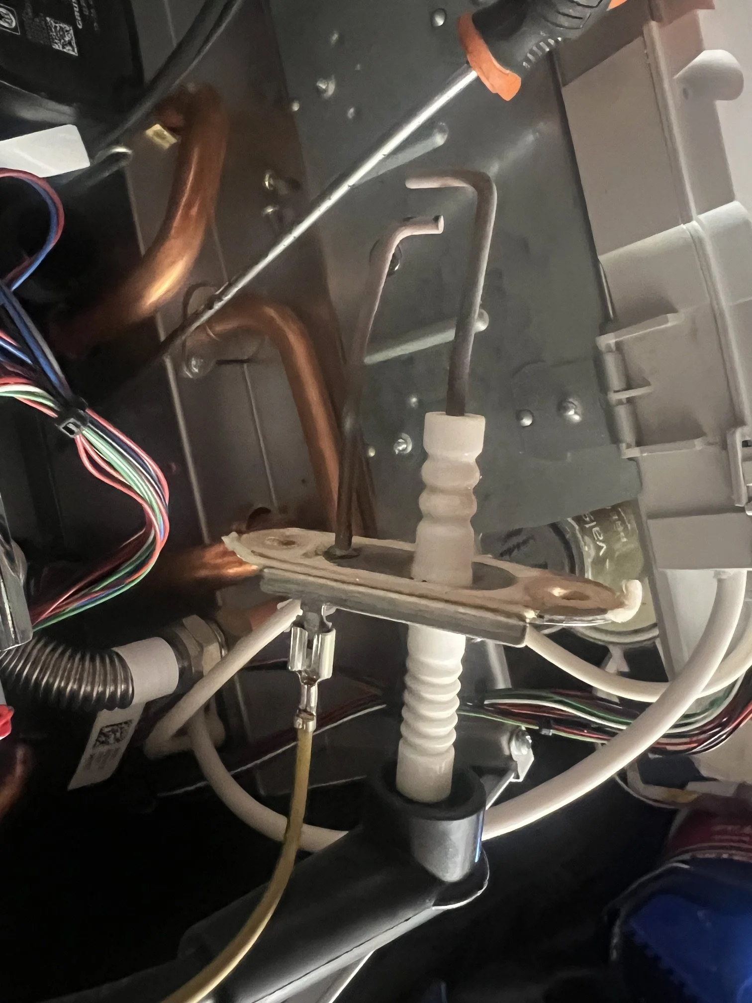 Flame failure code on Gas Boiler