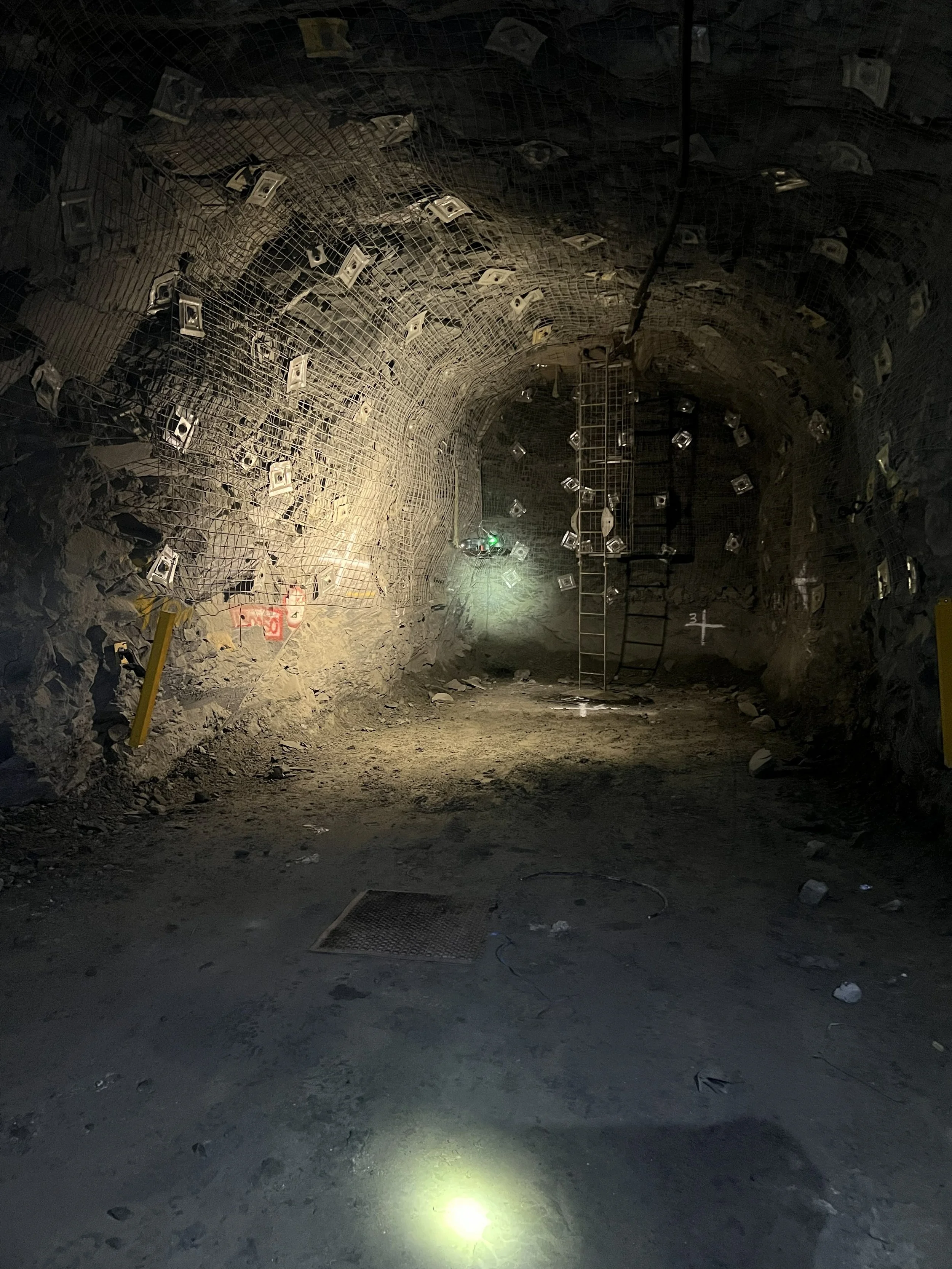 Underground mine scanning using Elios3 LiDAR technology