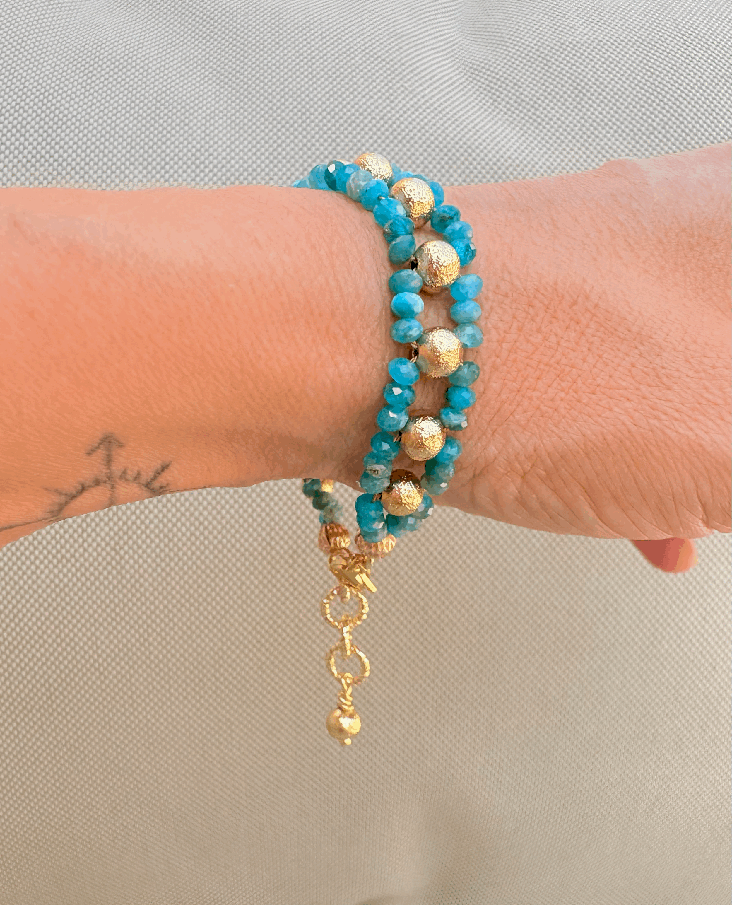 Apetite gemstone sparkle bracelet