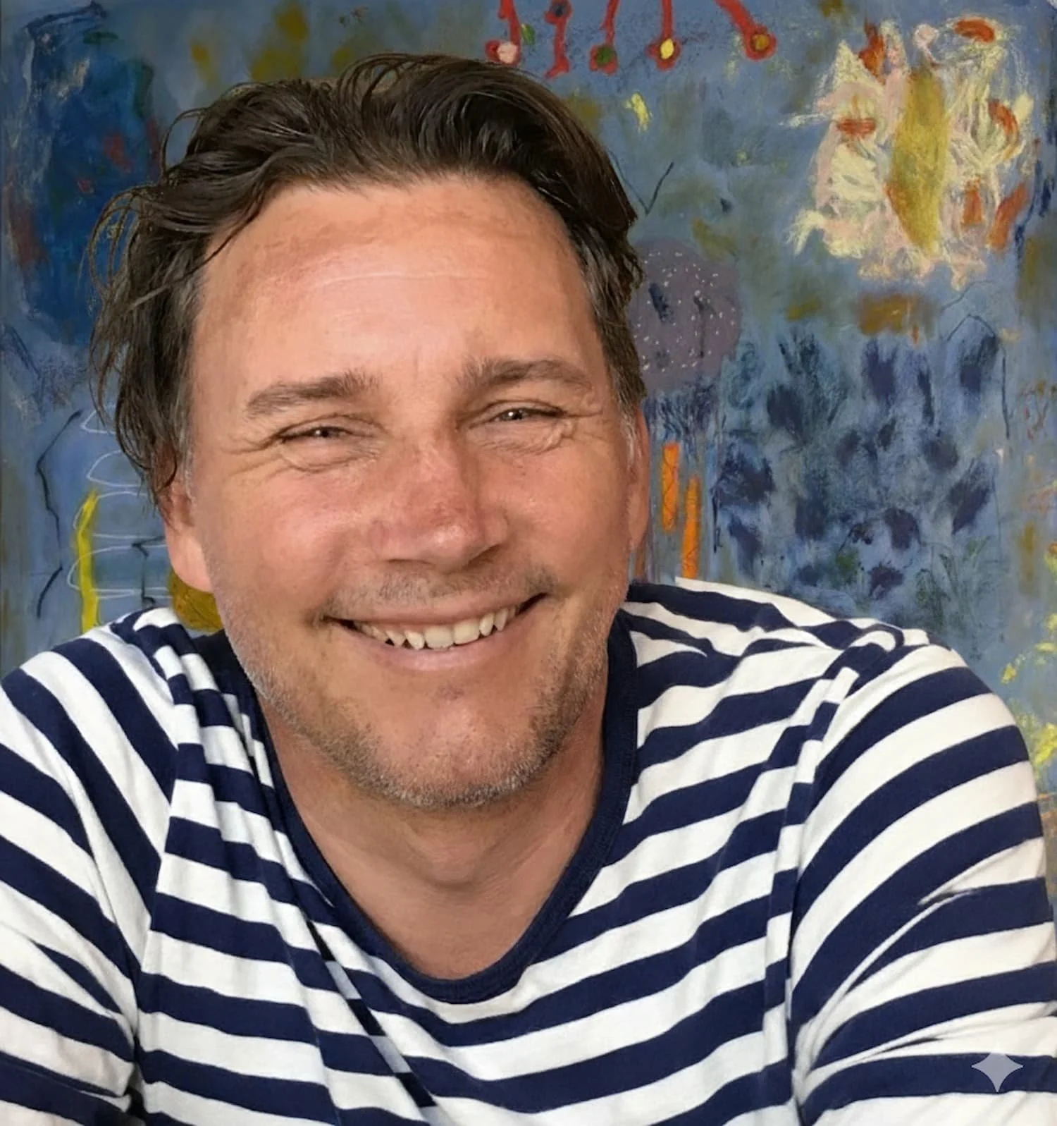 Marcus Bacher abstract painter based in Dunedin Florida