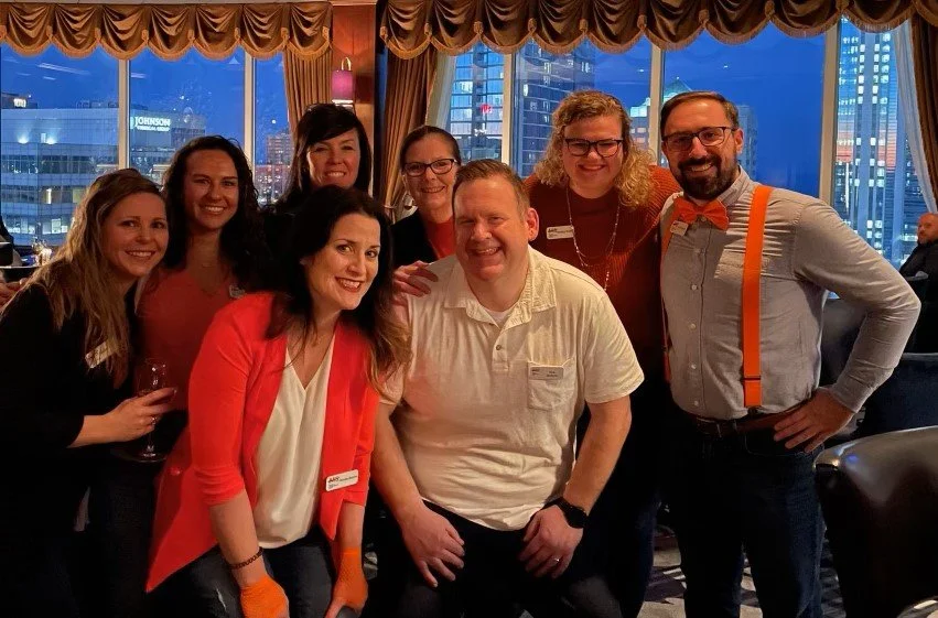 Tha amazing staff of the National MS Society - represent!