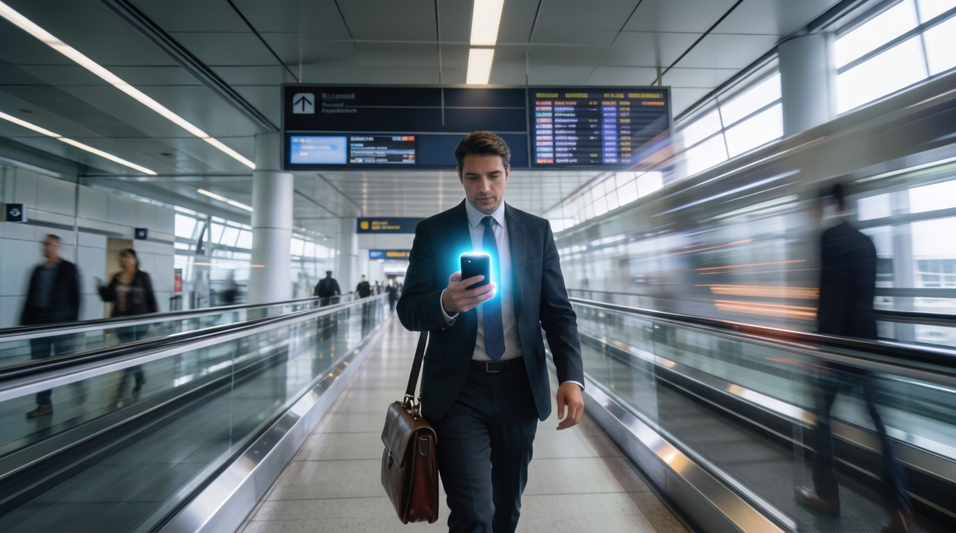 Diplomat with illuminated device