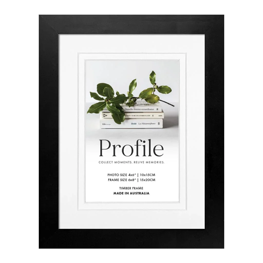 Elegant Deluxe Black Photo Frame