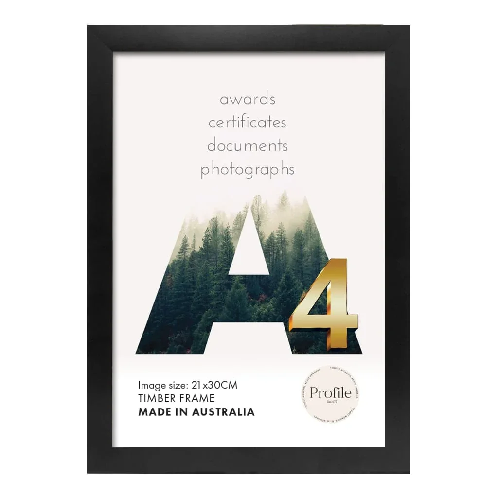 shop-elegant-black-certificate-picture-frame-a4-21-x-29-7cm-from-our-collection-of-australian-made-picture-frames-by-profile-australia-1246836533.webp