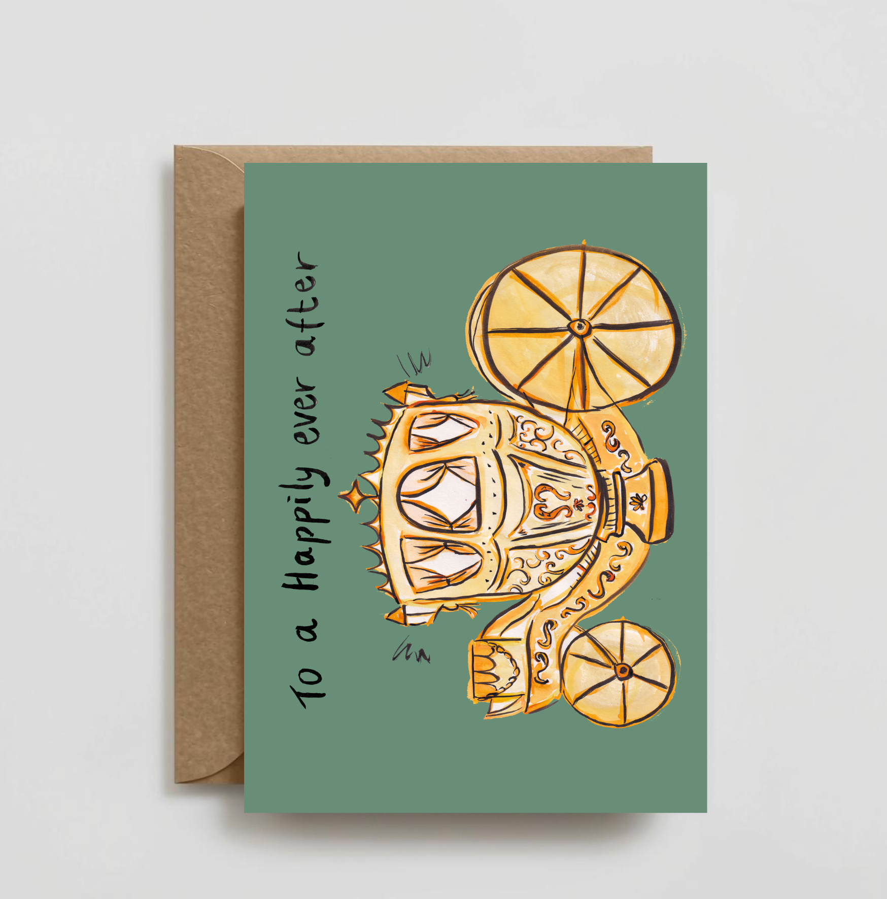 Happily Ever After Greeting Card