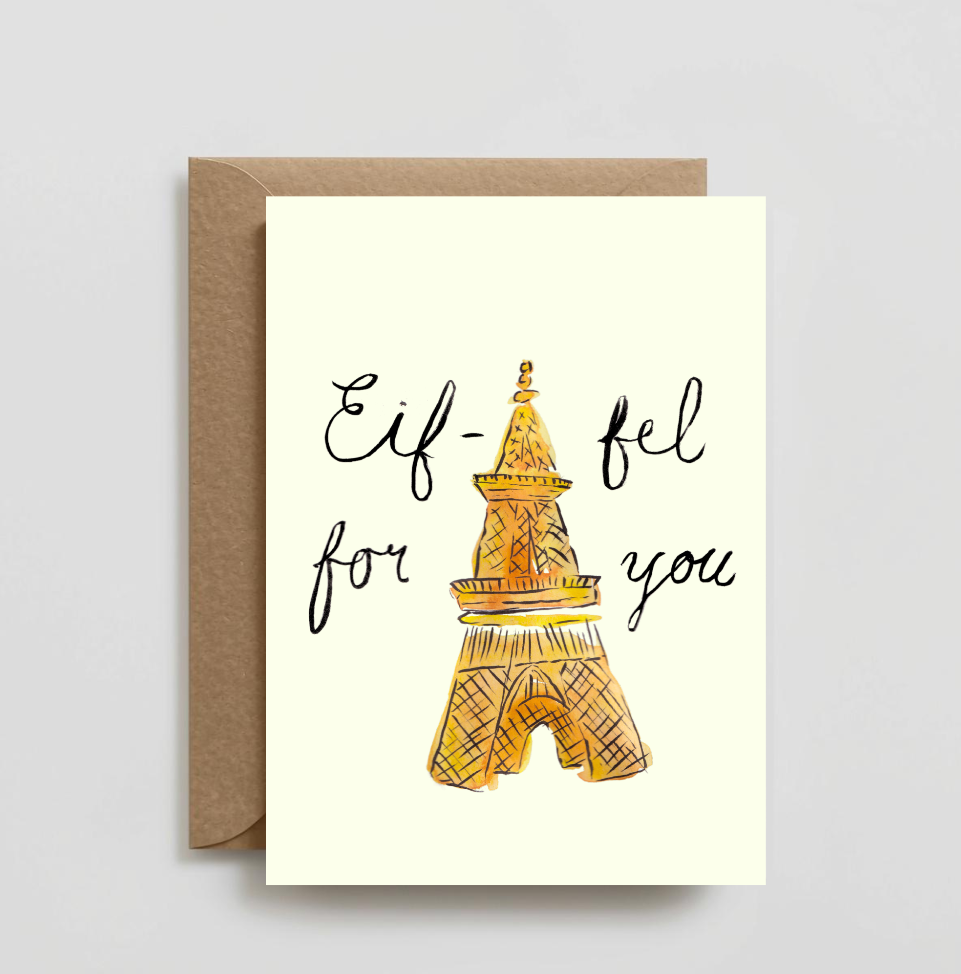 Eiffel for You Greeting Card