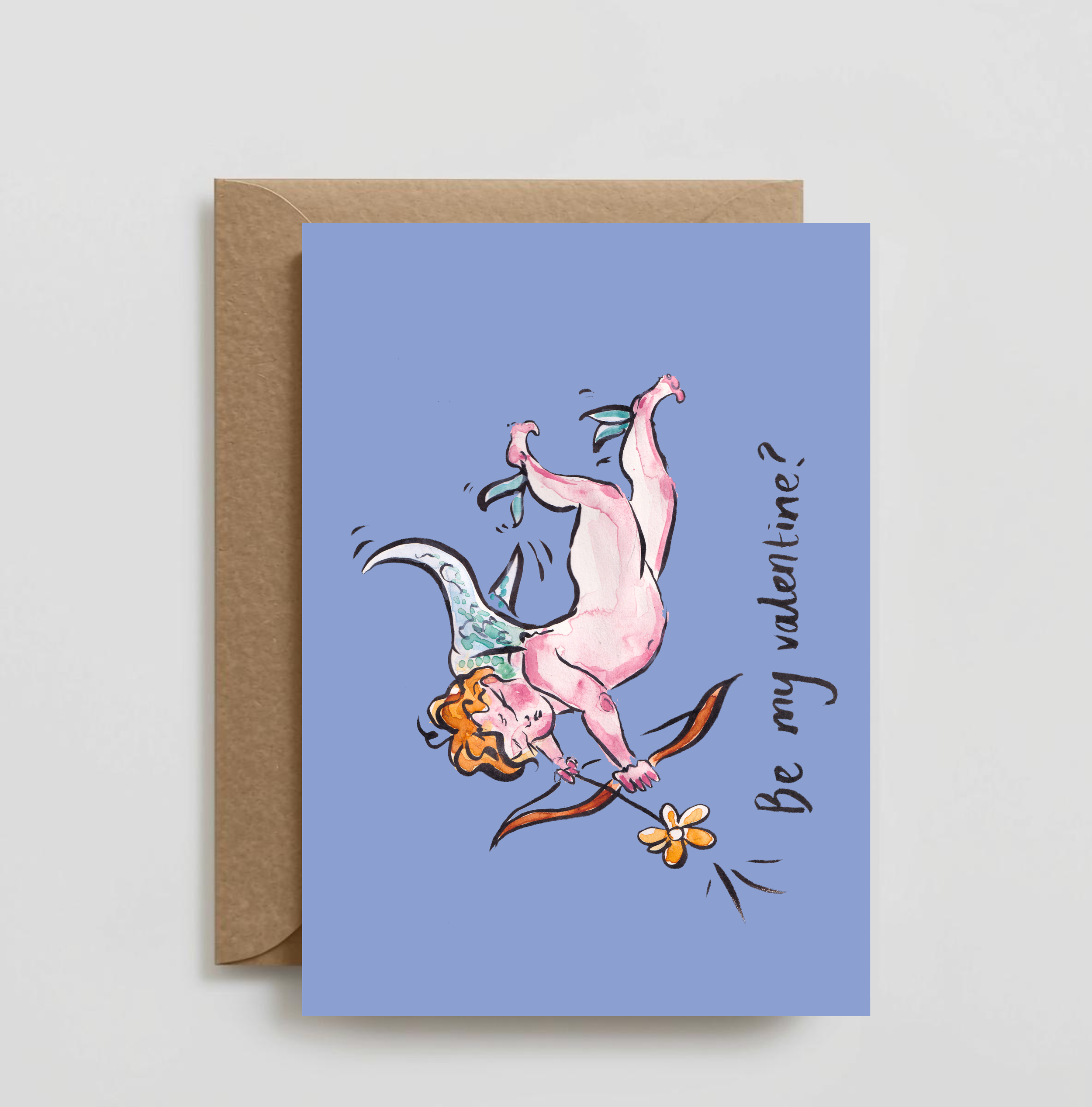 Charming Cupid Valentine's Day Card