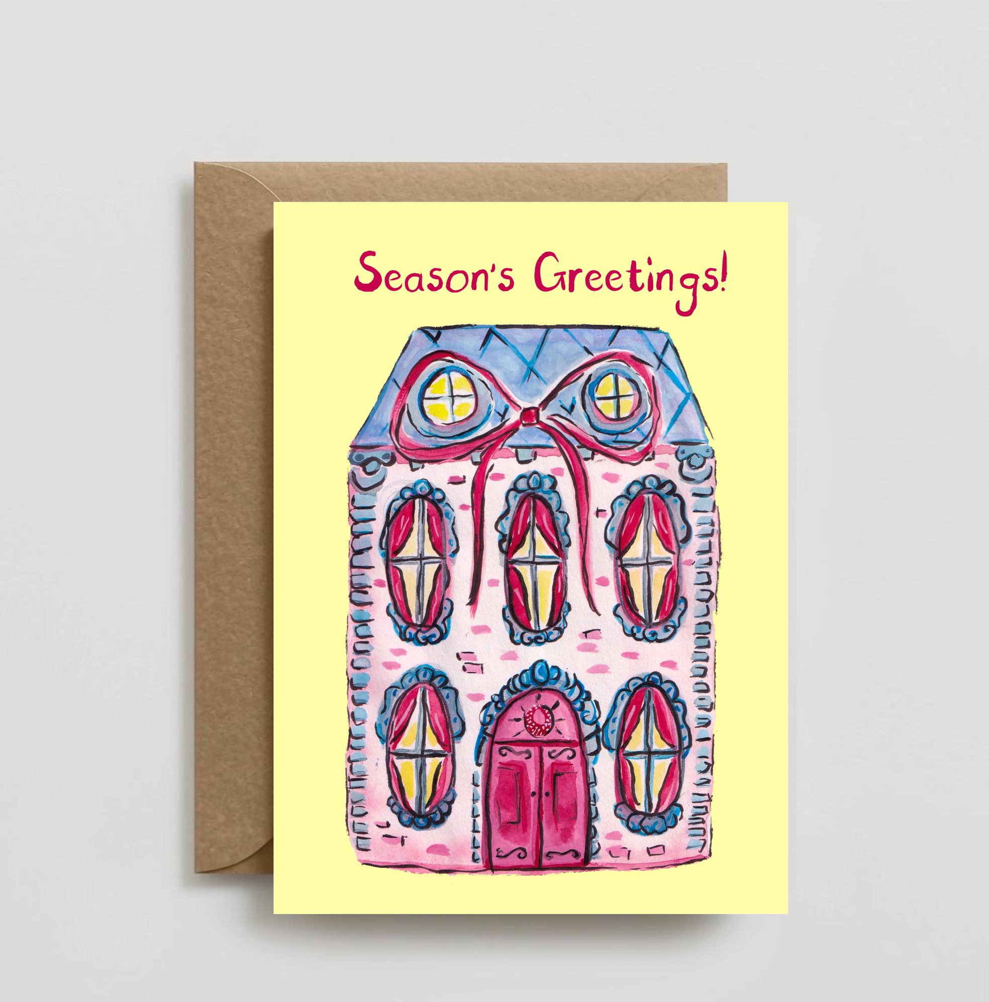 Charming Holiday Greeting Card