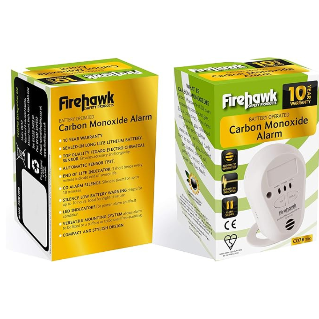 Firehawk SML CO7B-10Y Carbon Monoxide Monitor