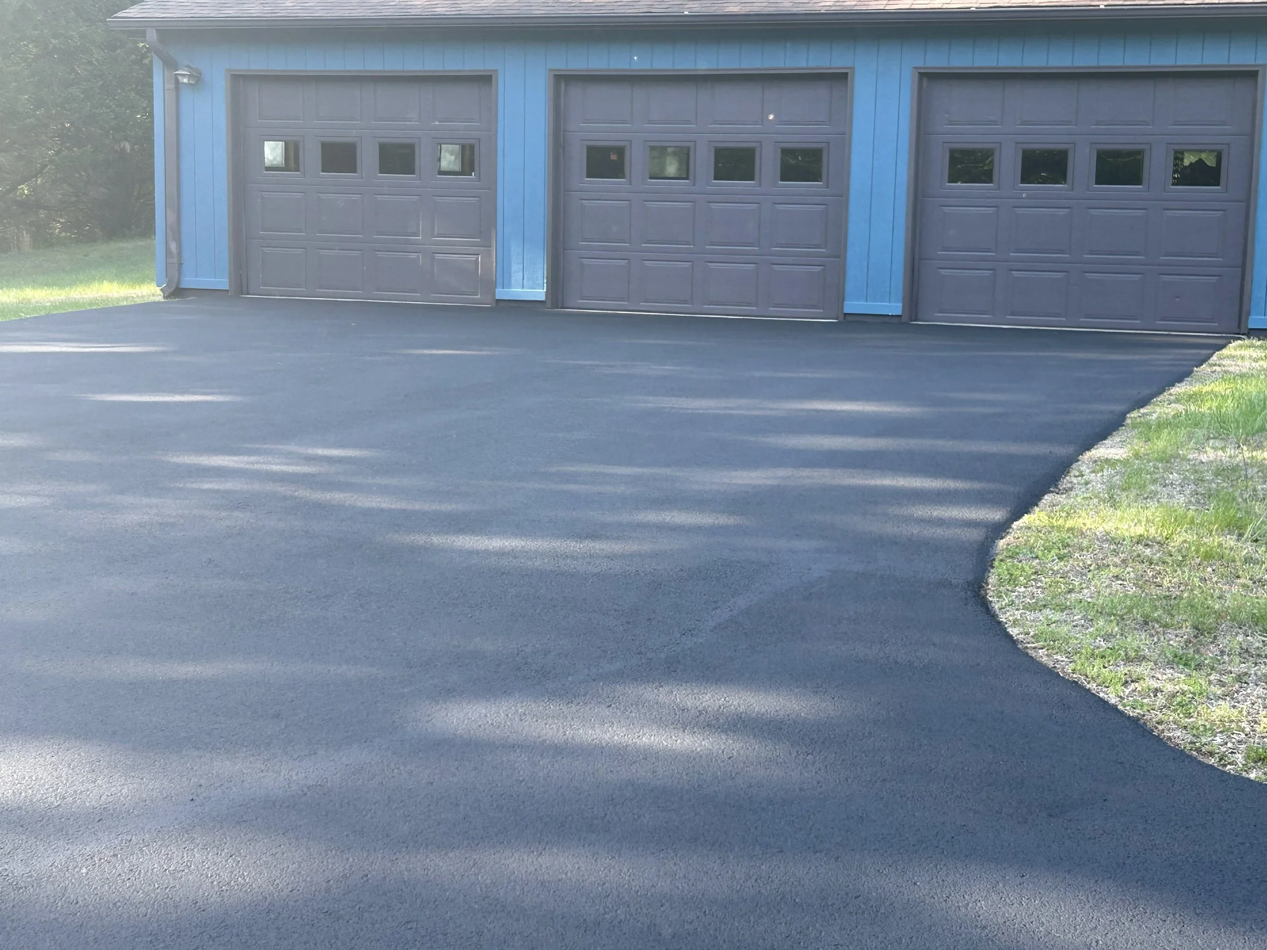 Finished driveway of a previous client.