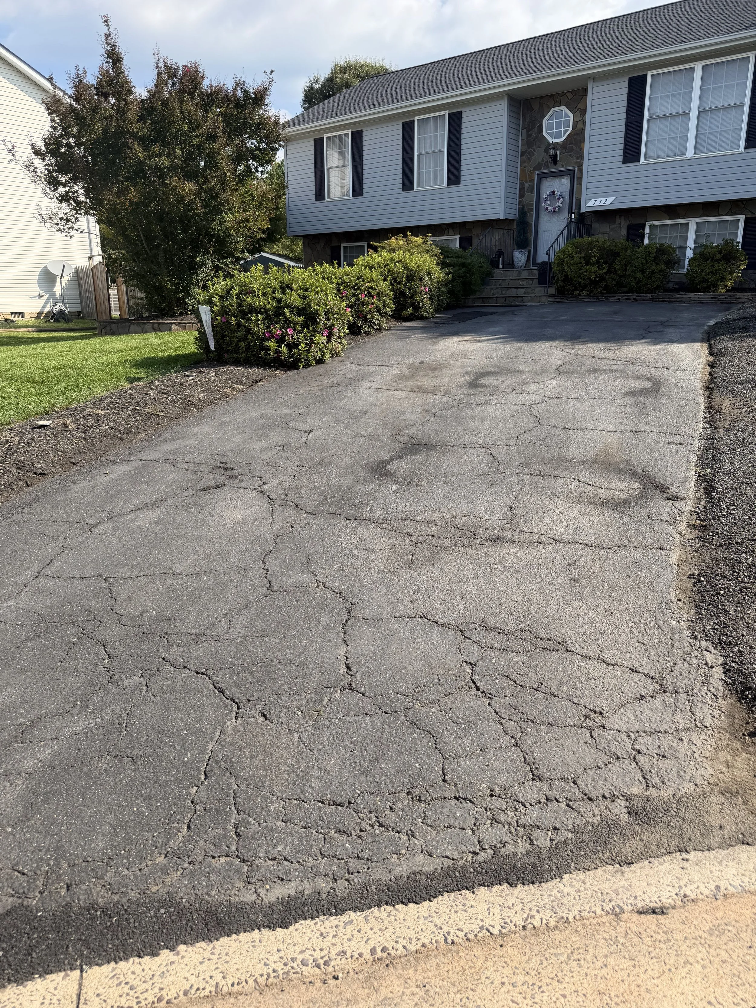 This home was restored August 29, 2026. This is the before picture.