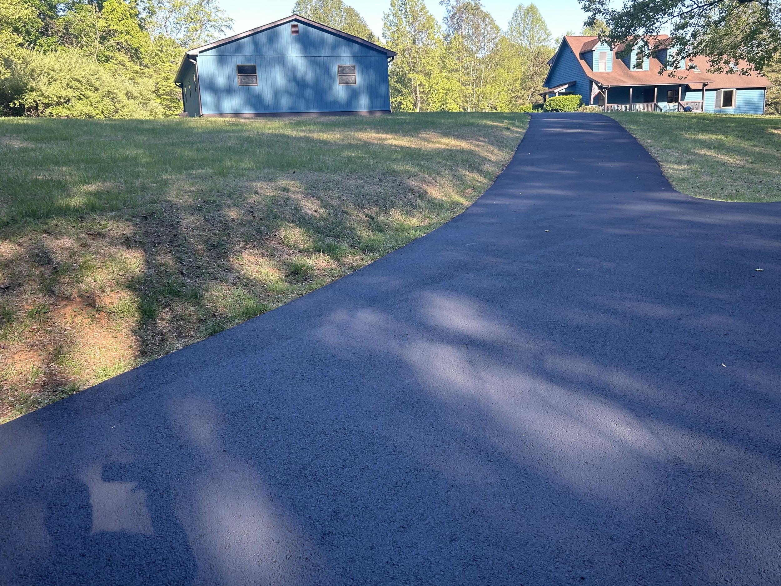 Finished driveway of a previous client.