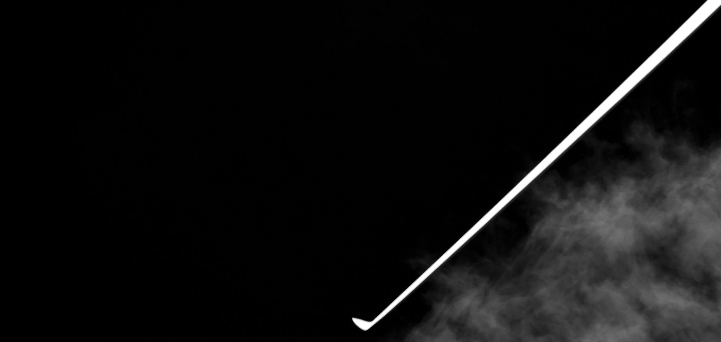 The blade of a windmill, distinguishing between clean and polluted air.