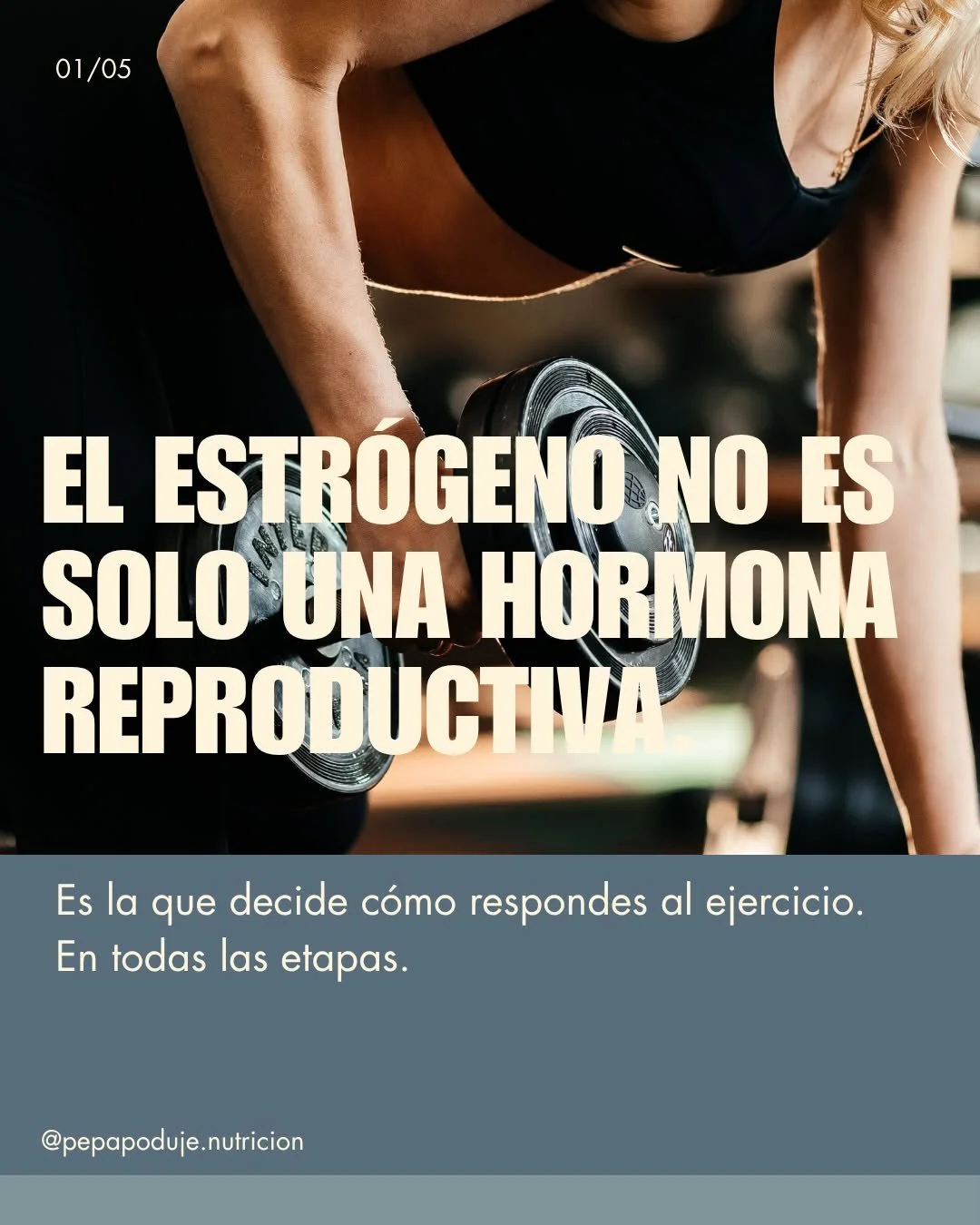 El estr&oacute;geno no es solo una hormona reproductiva. Es la hormona que regula la fuerza muscular, la recuperaci&oacute;n, la densidad &oacute;sea y la respuesta al ejercicio, en todas las etapas de la vida de una mujer.

Y sin embargo, la mayor&i